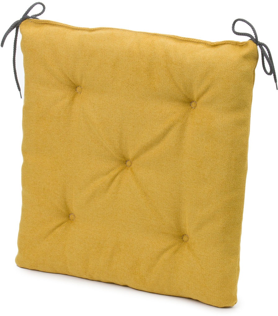 Gözze Sitzauflage "Darco Uni" 1 Stück, Maße: 40 x 40 x 4 cm, mit Füllung, m günstig online kaufen