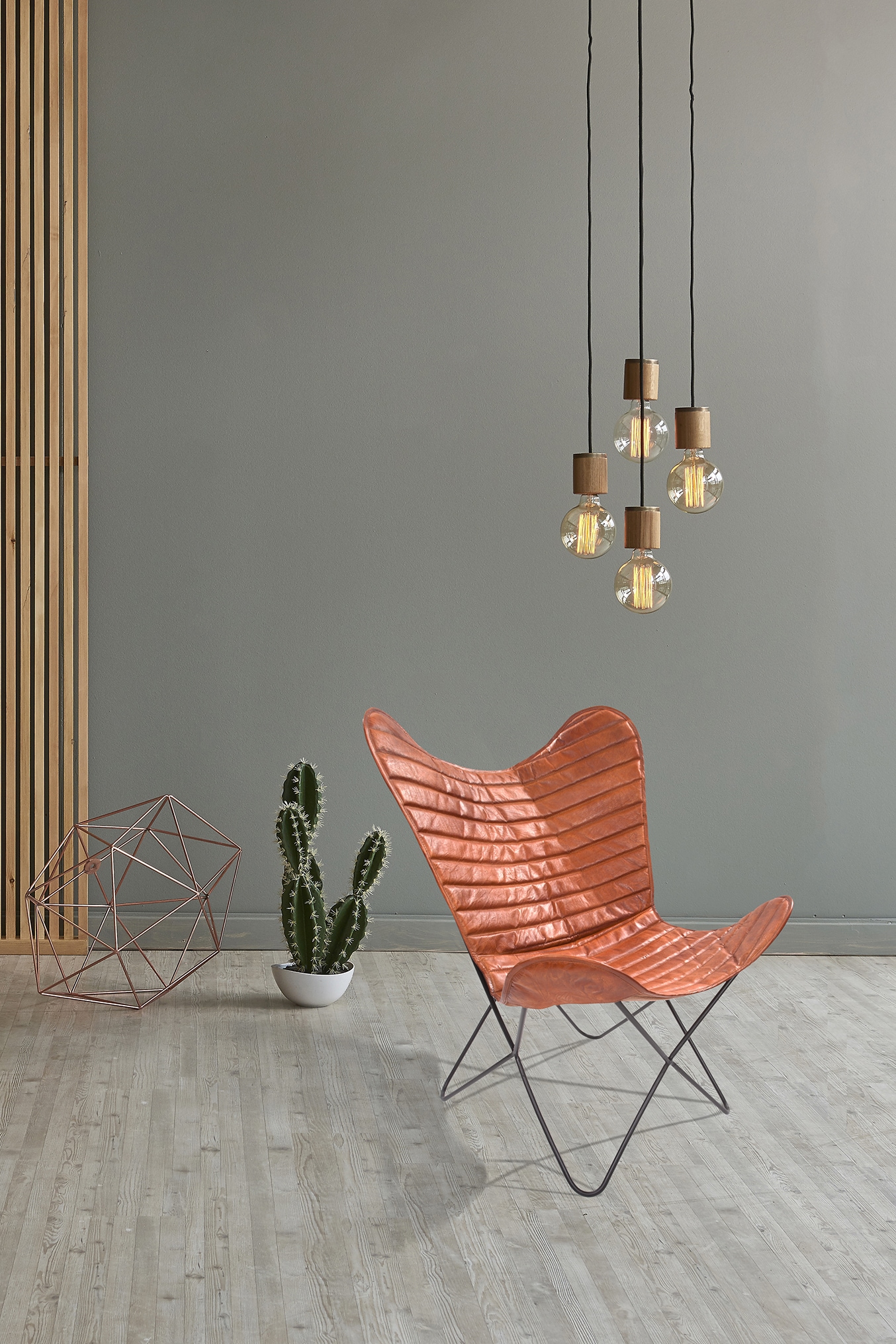 Kayoom "Schmetterling Stuhl Santiago, Schmetterlingsstuhl aus Leder" () 1 S günstig online kaufen