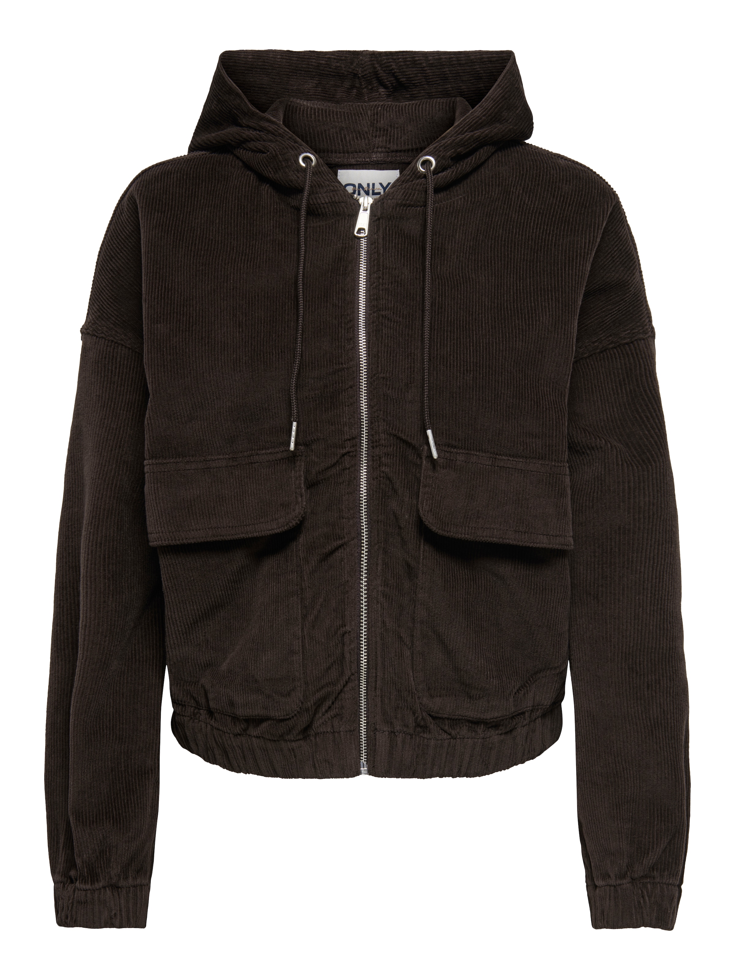 ONLY Cordjacke "ONLKENZIE L/S CORD JACKET PNT NOOS" mit Kapuze Baumwollmischung
