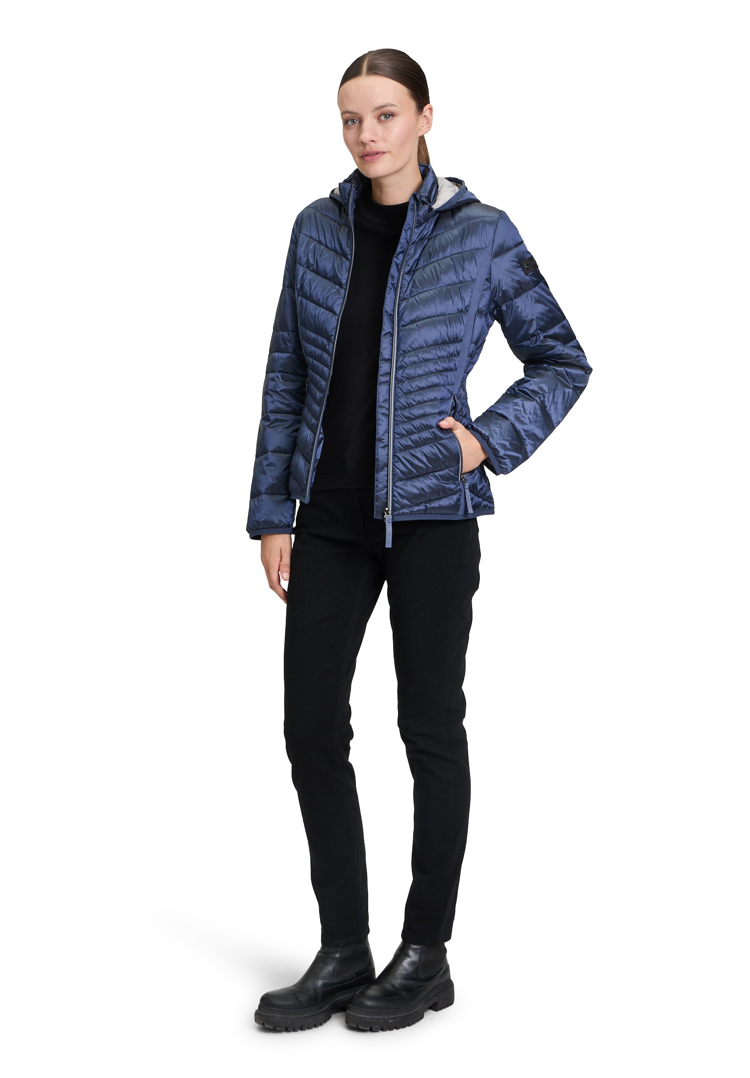 Betty Barclay Outdoorjacke »Betty Barclay Damen Outdoorjacke mit abnehmbarer Kapuze«, mit Kapuze