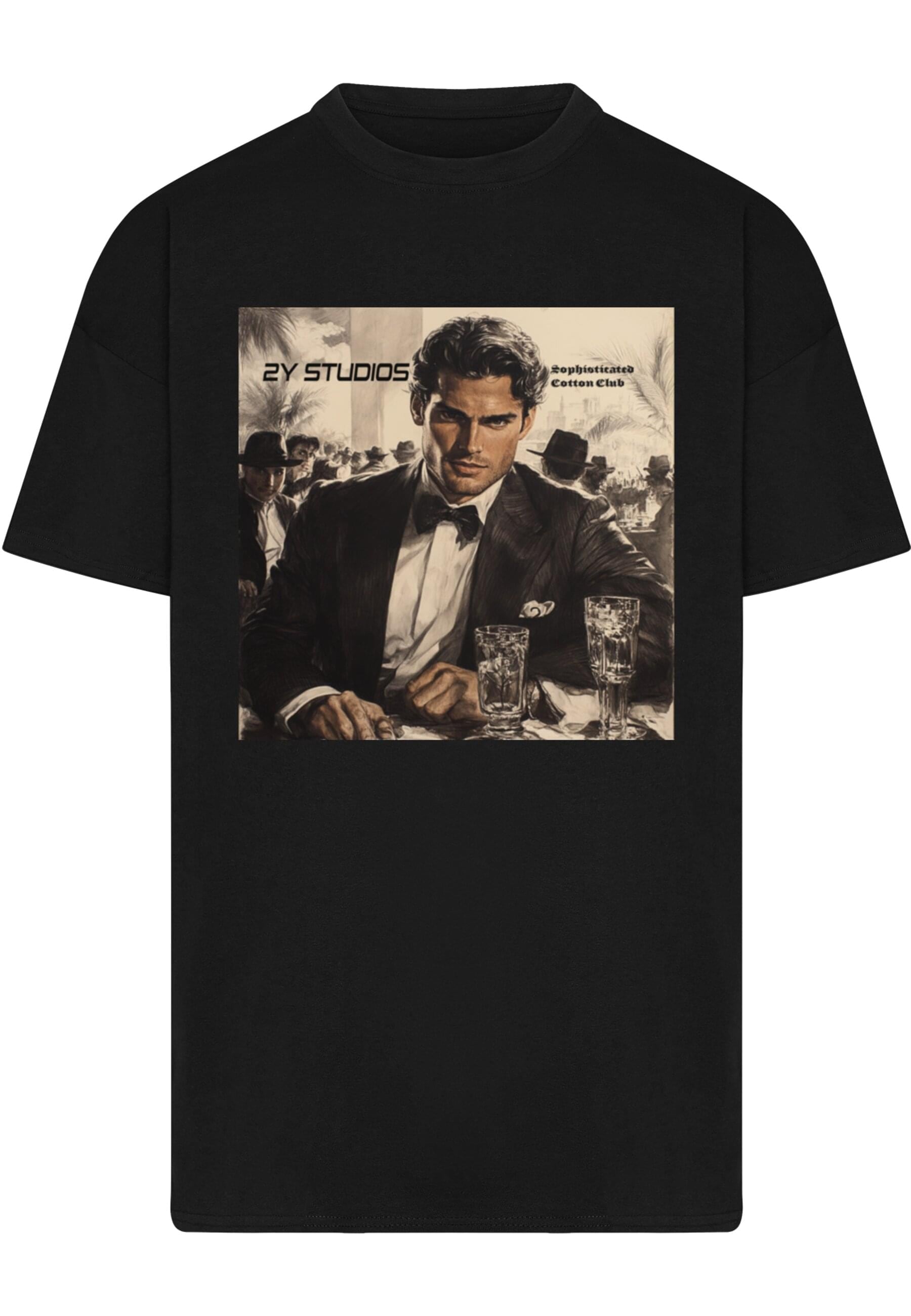 2Y Studios T-Shirt "2Y Studios Sophisticated Cotton Club Tee" 1 Stk. tlg. günstig online kaufen
