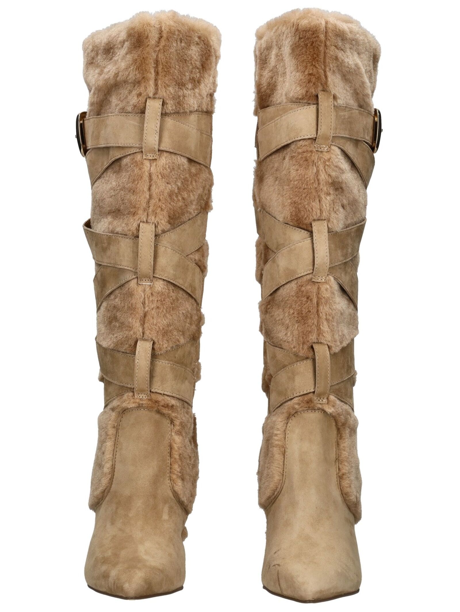 STEVE MADDEN High-Heel-Stiefel »STEVE MADDEN Stiefel Leder/Textil«