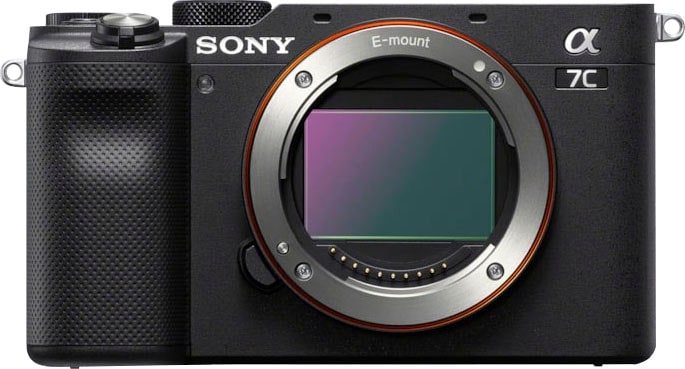 Sony Vollformat-Digitalkamera »ILCE-7CLB - Alpha 7C E-Mount mit SEL2860«, FE 28–60 mm F4–5,6, 24,2 MP, FE 28–60 mm F4–5,6, 24,2 MP, 4K Video, Echtzeit-AF