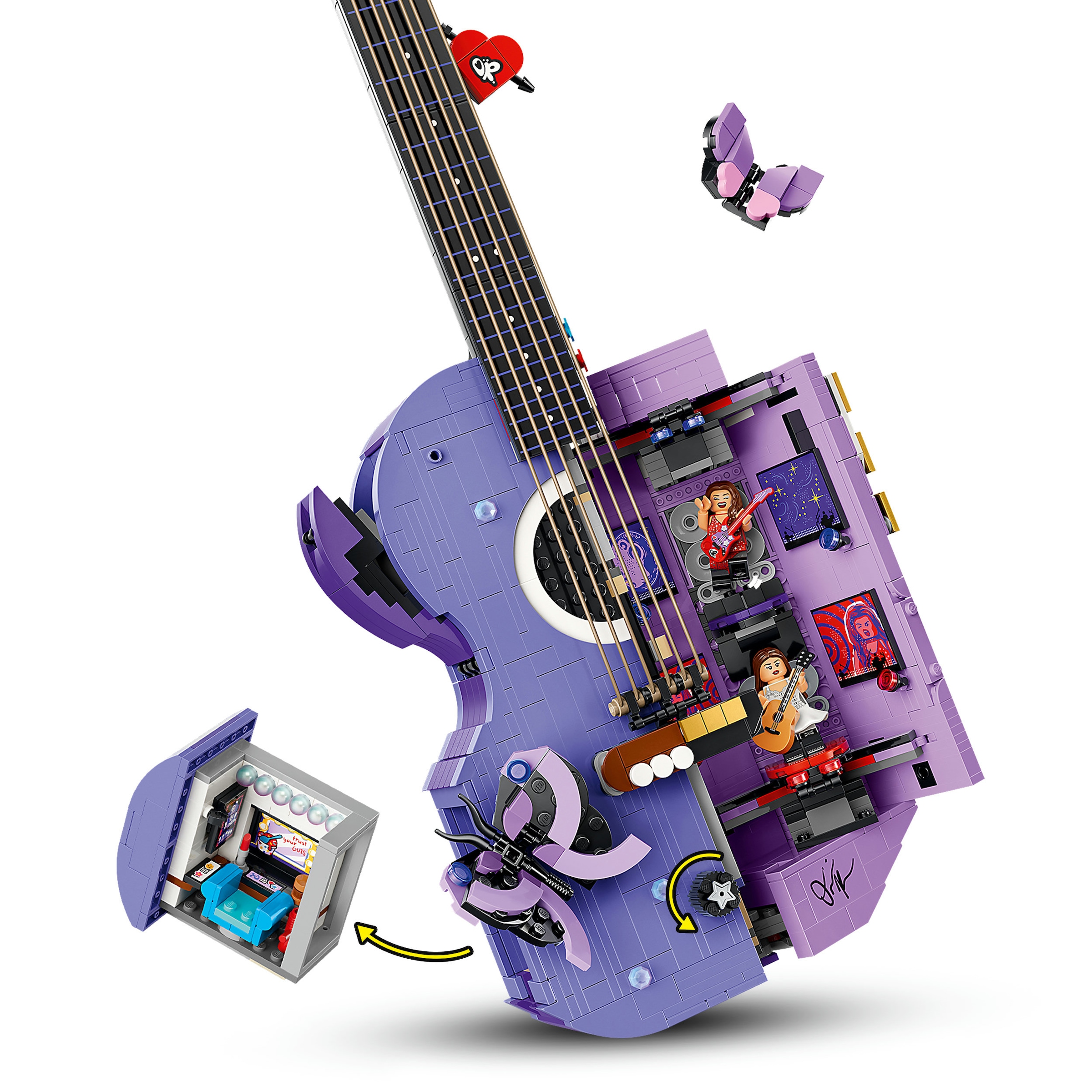 LEGO® Konstruktionsspielsteine »Olivia Rodrigos Gitarre (43031), LEGO Editions Music« Made in Europe