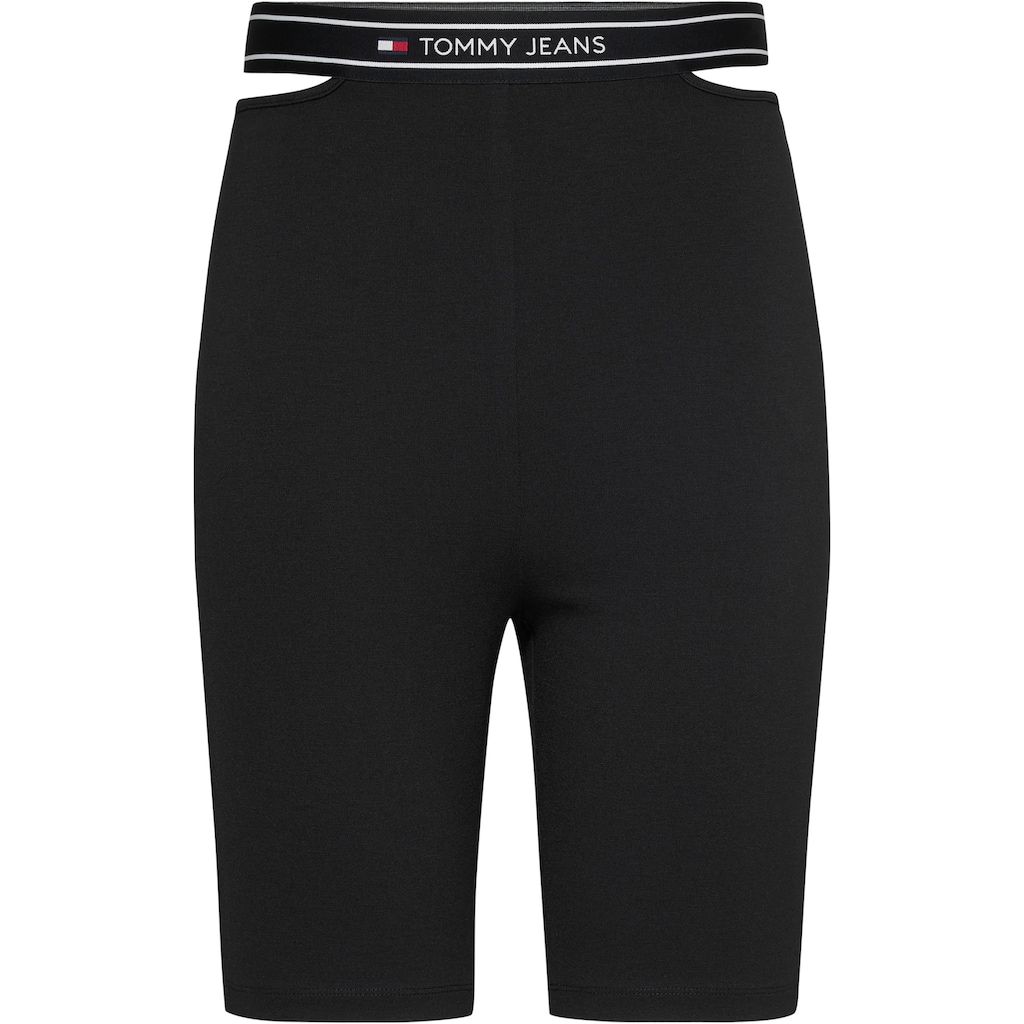 Tommy Jeans Radlerhose »TJW LOGO TAPING CYCLE SHORTS«, Mit Logoprägung