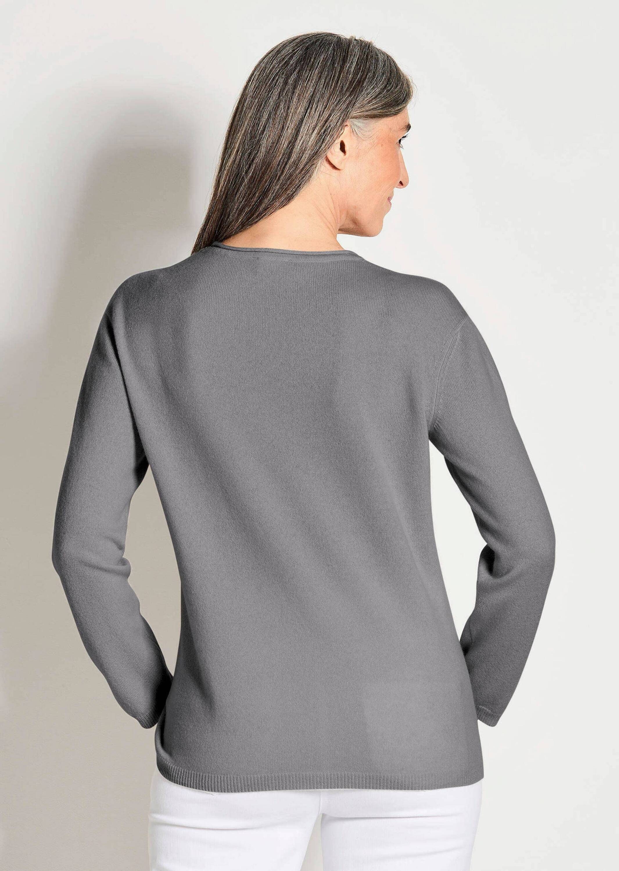 GOLDNER Strickpullover »Kaschmirpullover mit V-Ausschnitt Kaschmirpullover mit V-Ausschnitt«