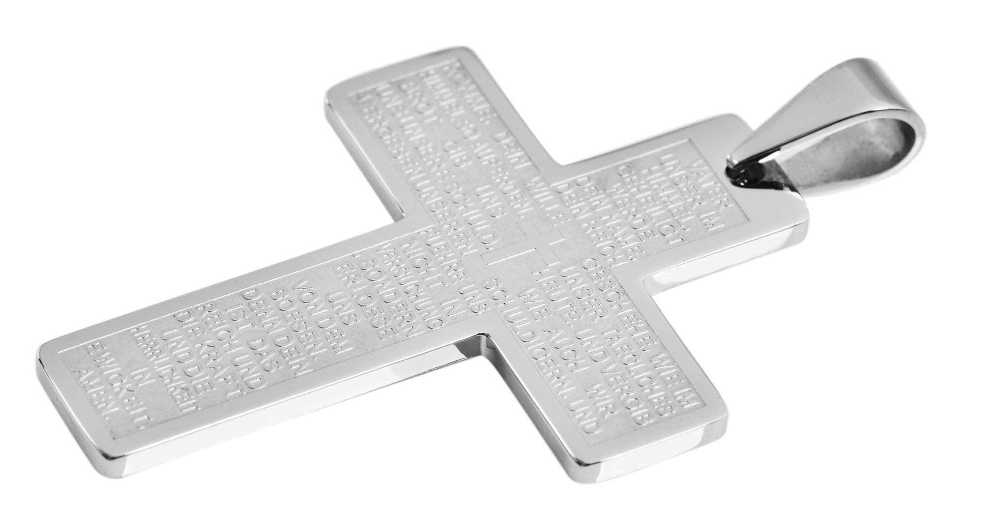 Adelia´s Kettenanhänger »Unisex Anhänger – Kreuz Kreuzanhänger aus Edelstahl«  Zum Verschenken – passend für viele Anlässe
