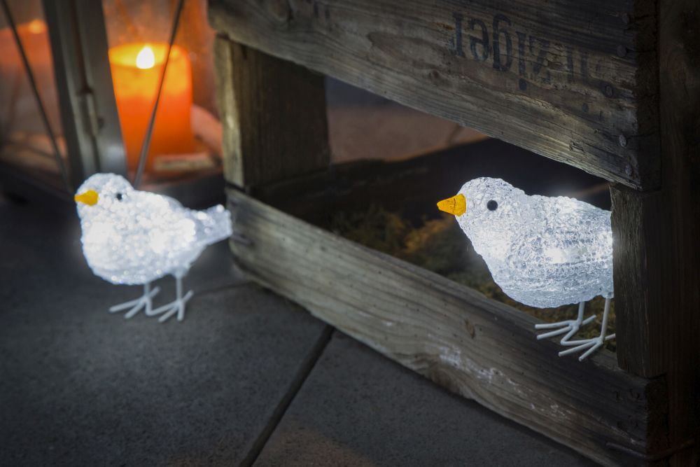 KONSTSMIDE LED-Lichterkette »Weihnachtsdeko aussen«, 40 kalt weiße Dioden  bestellen | BAUR