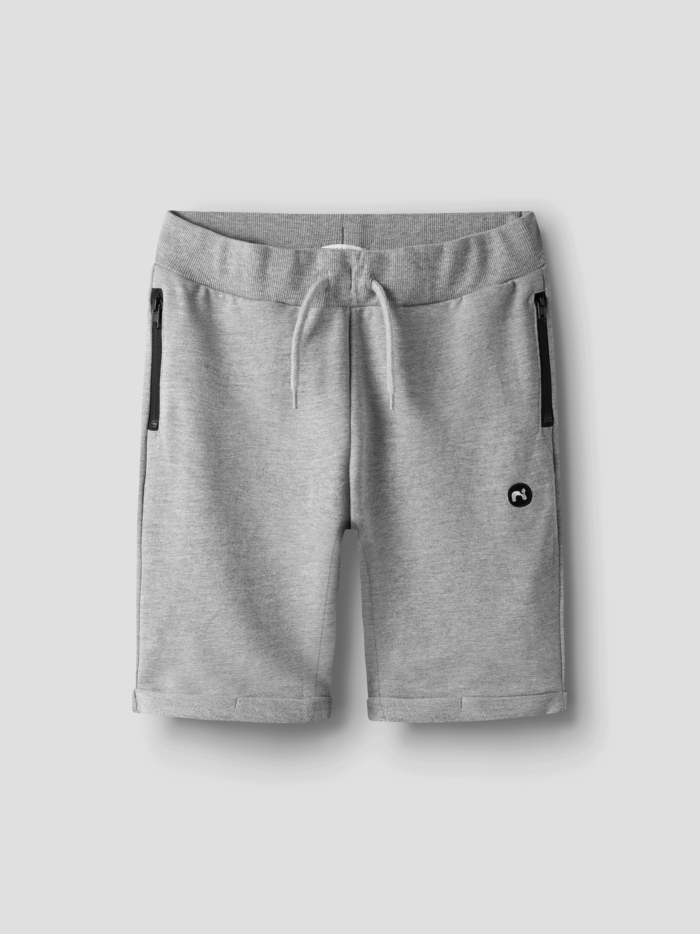 Name It Sweatshorts »NKMVIMO SWE SHORTS BRU NOOS«  Baumwollmischung, Umschlagsaum, Reißverschlusstaschen