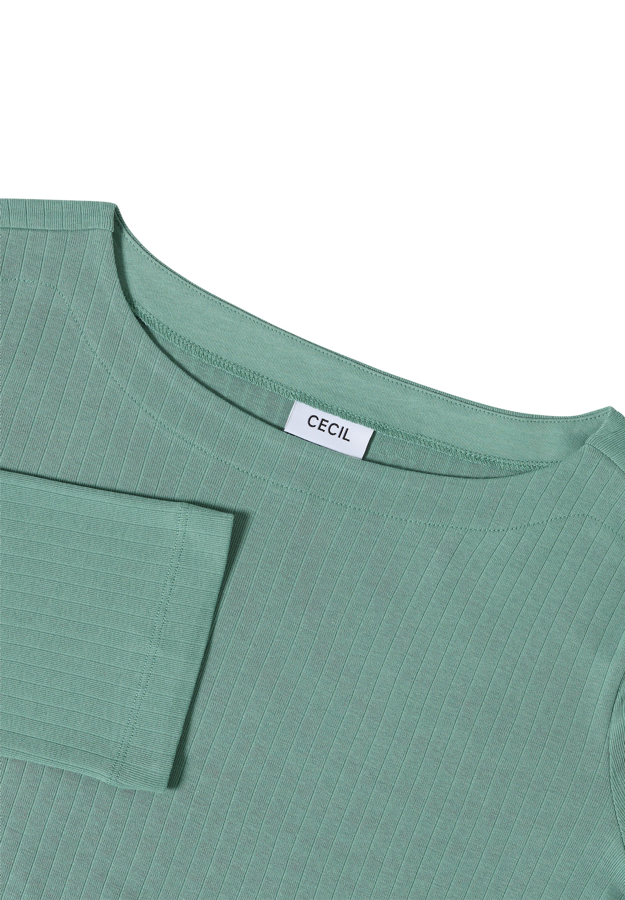 Cecil T-Shirt, mit U-Boot-Ausschnitt