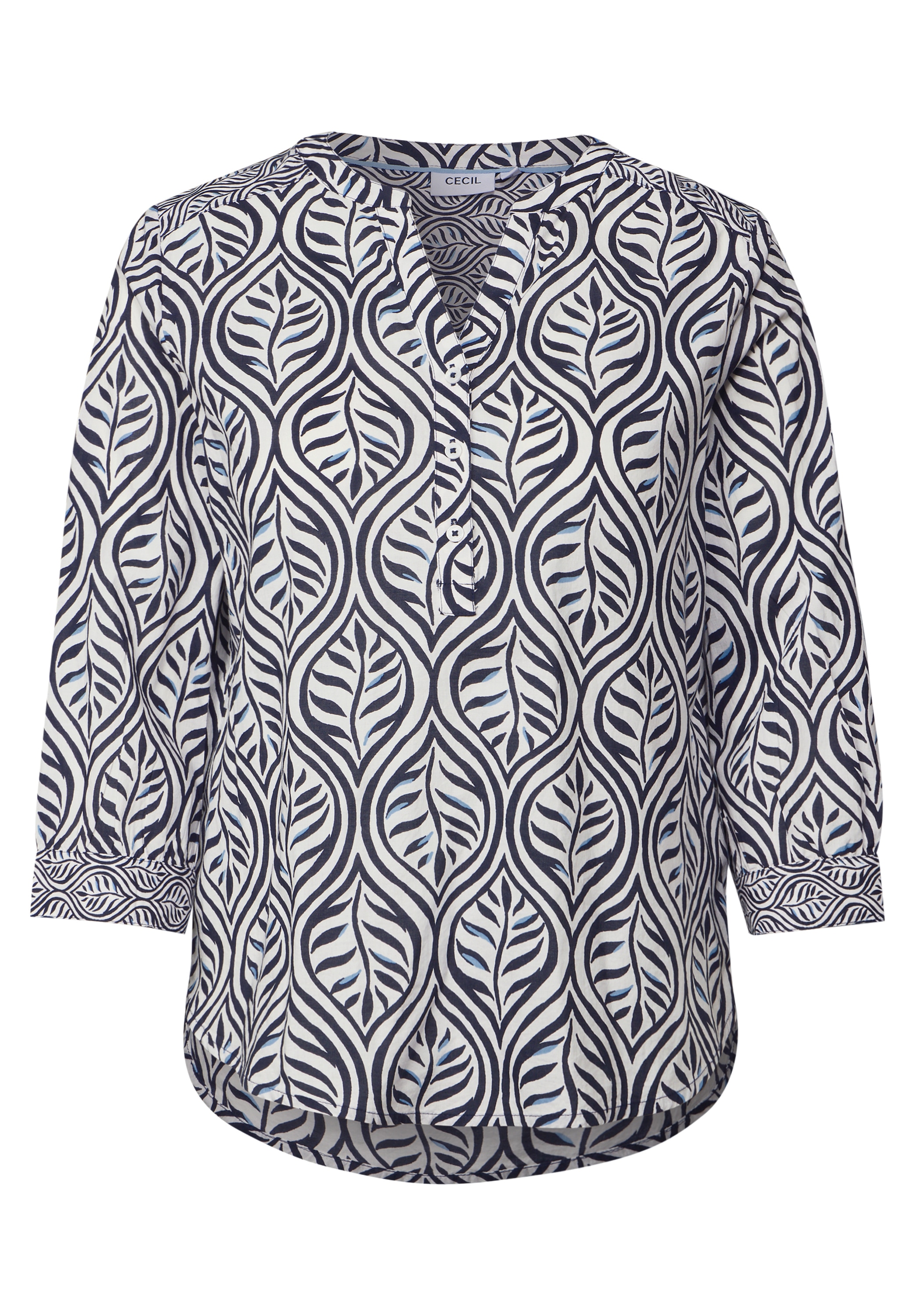 Cecil Shirtbluse, aus reiner Baumwolle