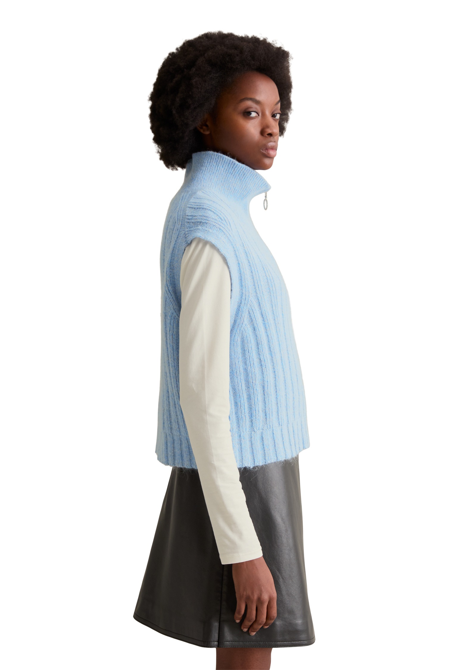 Marc OPolo DENIM Pullunder "aus edlem Wolle-Alpakawolle-Mix" günstig online kaufen