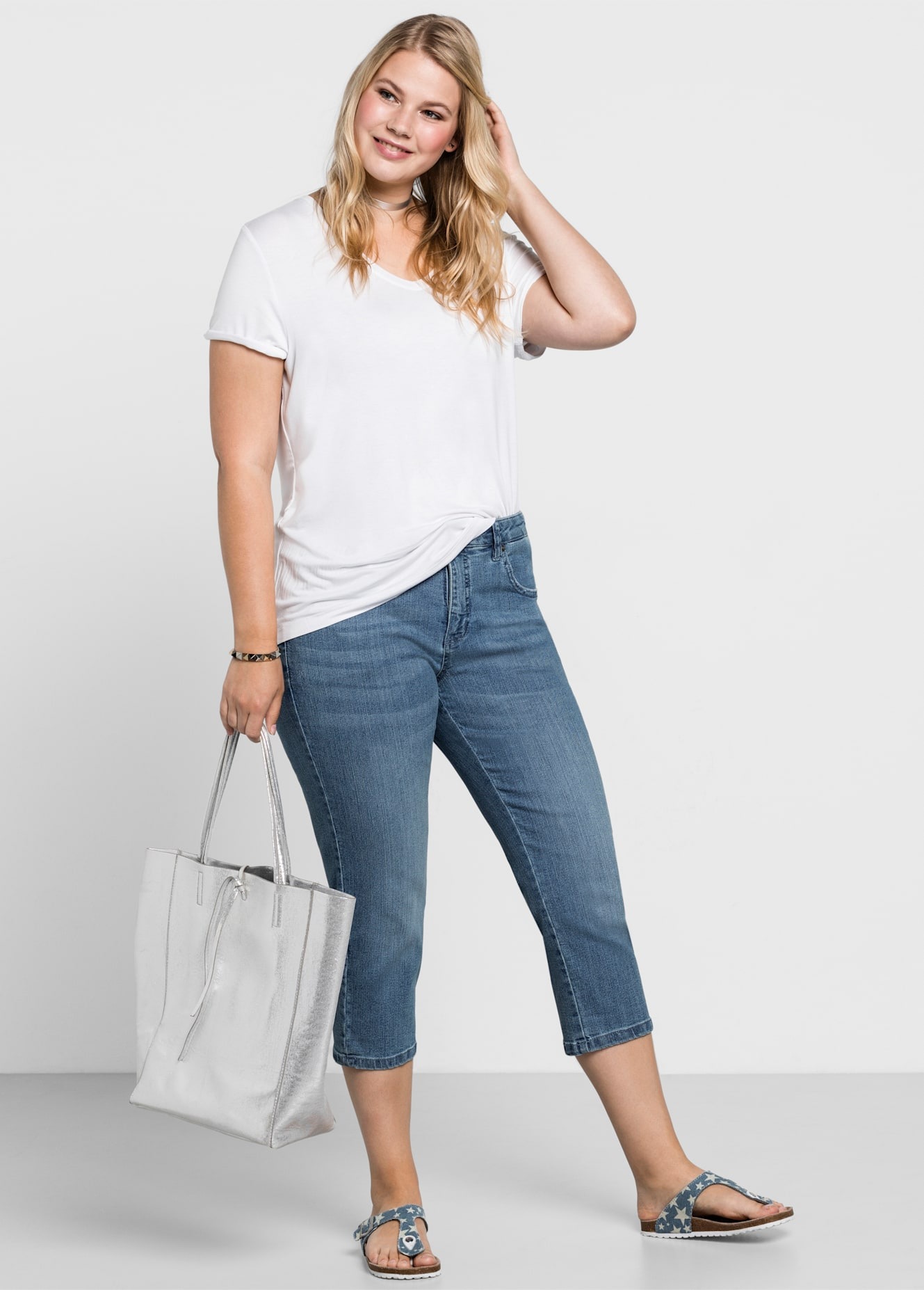 Sheego 5-Pocket-Jeans günstig online kaufen