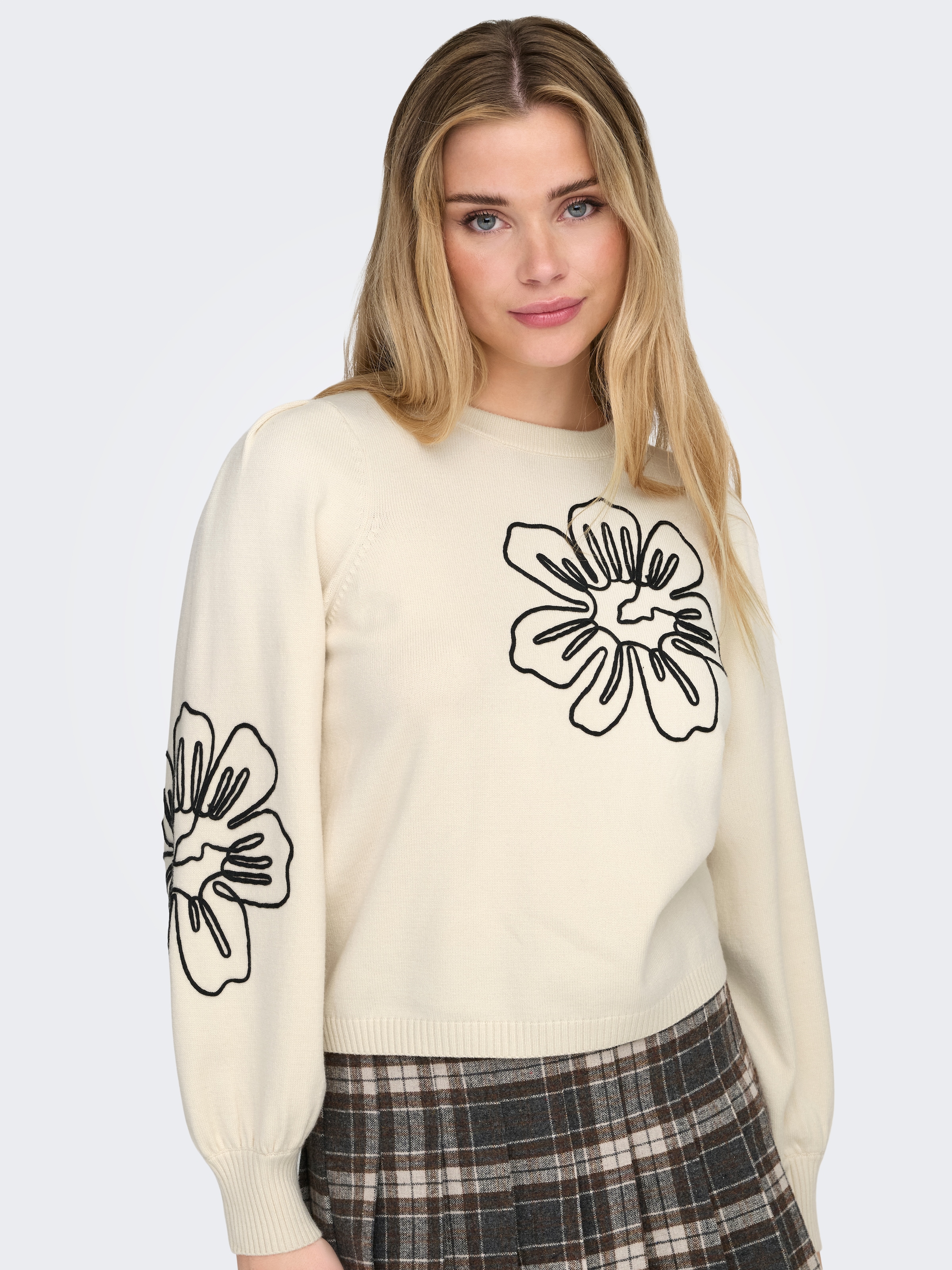 ONLY Strickpullover "ONLMAGNOLIA LS DETAIL PULLOVER KNT" günstig online kaufen