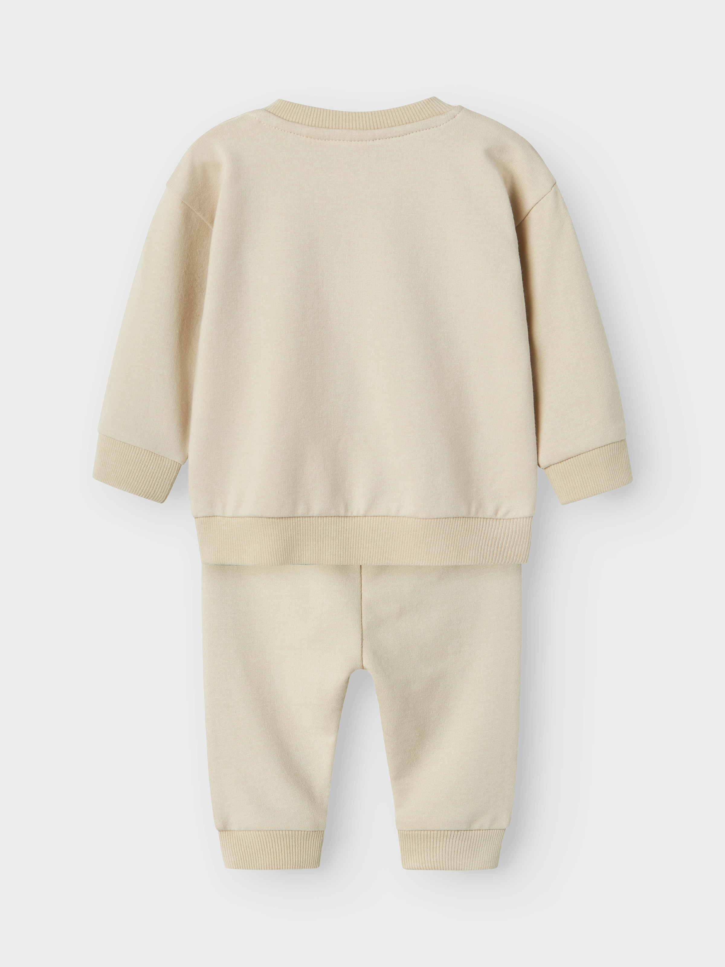 Name It Hausanzug »NBMHACK LS LIGHT SWEAT SET UNB«, (Set, 2 tlg.), bestehend aus Sweatshirt und Hose