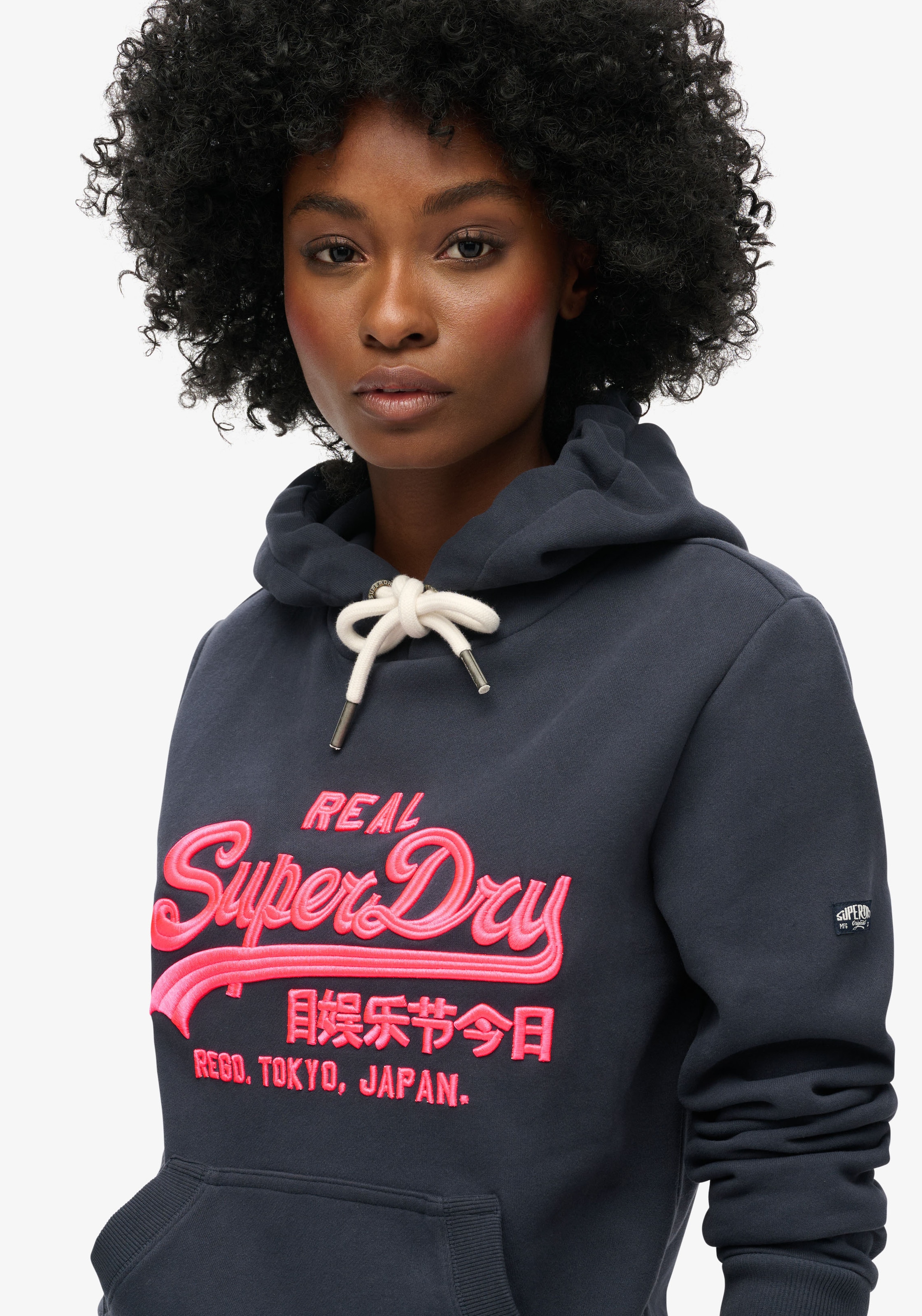 Superdry Kapuzensweatshirt »NEON VL EMB GRAPHIC HOODIE«