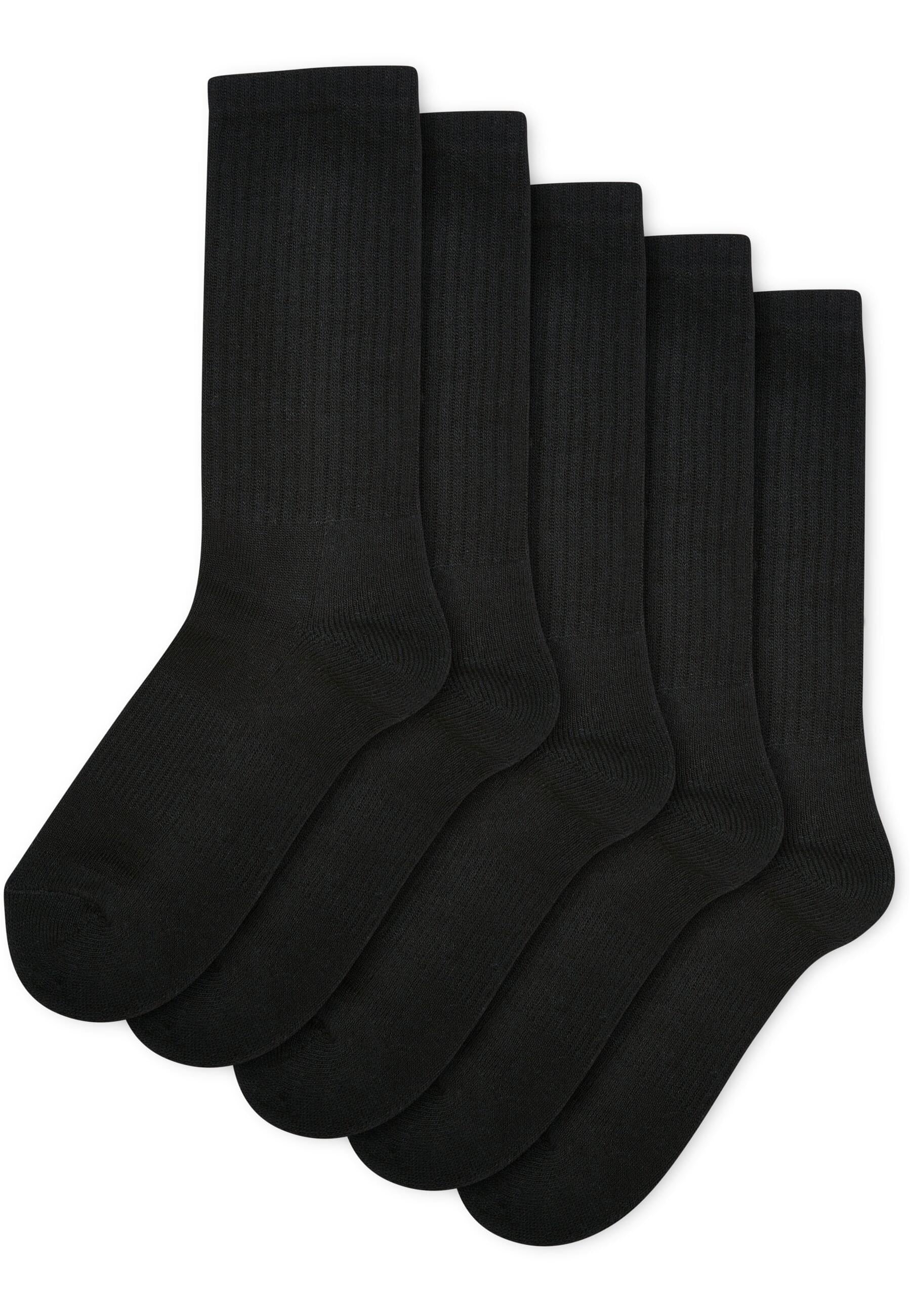 URBAN CLASSICS Basicsocken "Urban Classics Unisex Sport Socks Kids 5-Pack", (1 Paar)