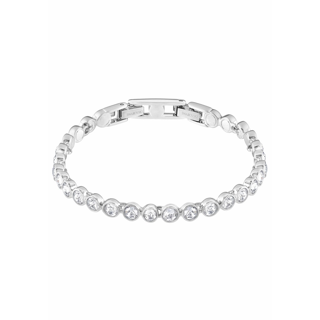 Swarovski Tennisarmband »TENNIS ARMBAND, WEISS, RHODINIERT, 1791305«