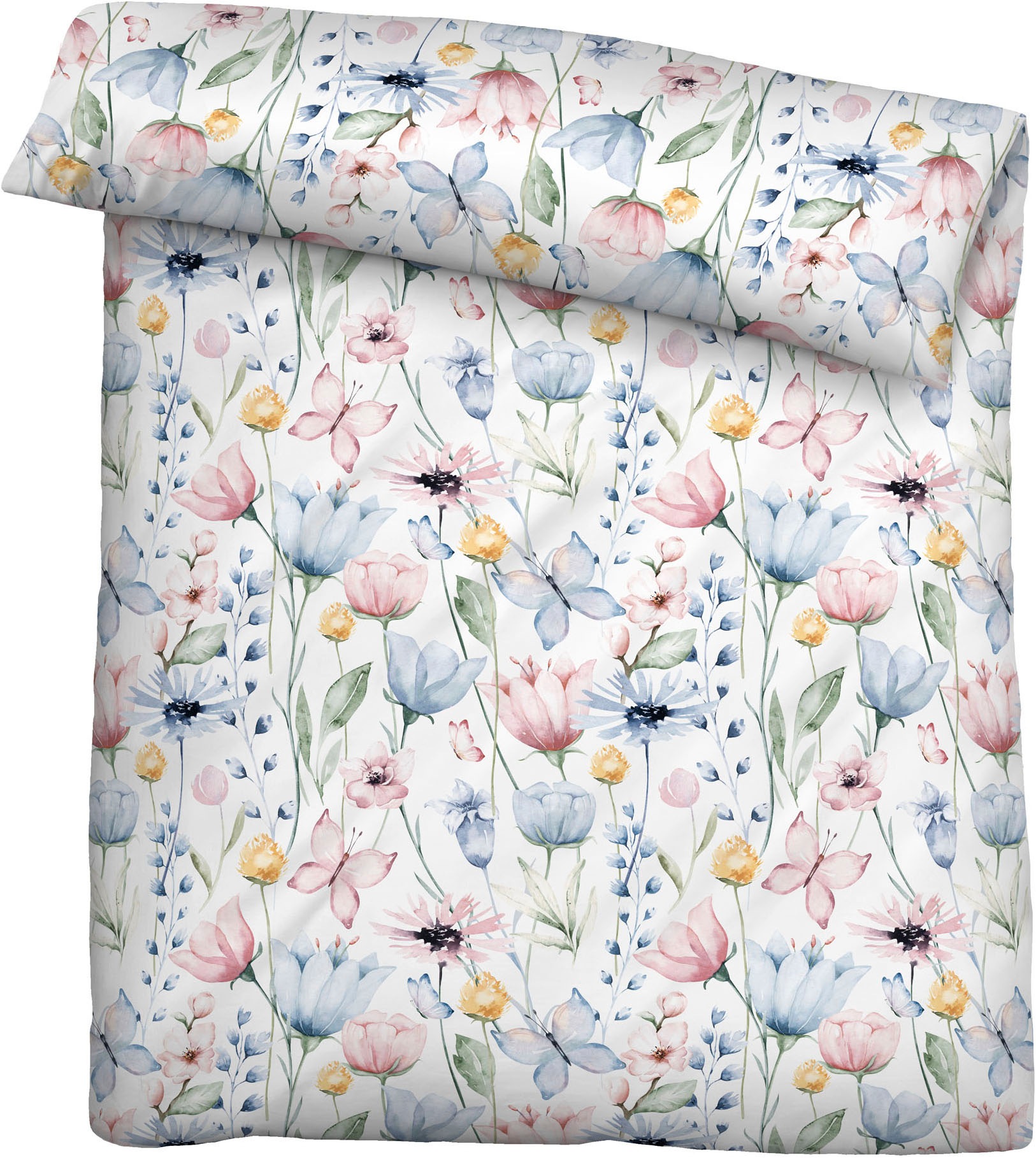 Castell - Markenbettwäsche Bettwäsche »260996« 2 Seersucker, bügelfrei, pflegeleicht, Reißverschluss, ganzjährig