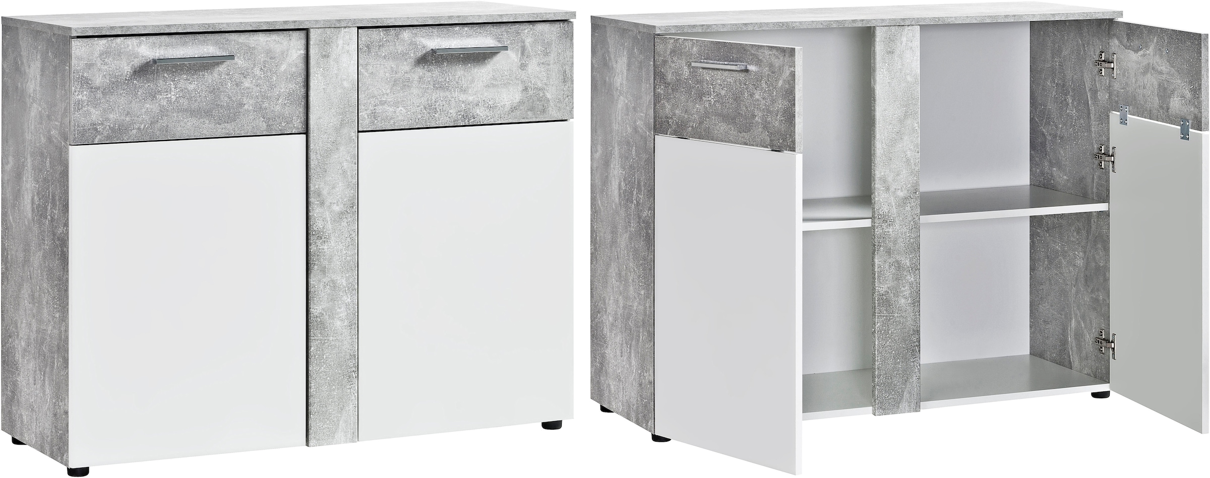 Procontour Kommode "Trenti" Höhe 81 cm, mit variabel verstellbaren Einlegeboden