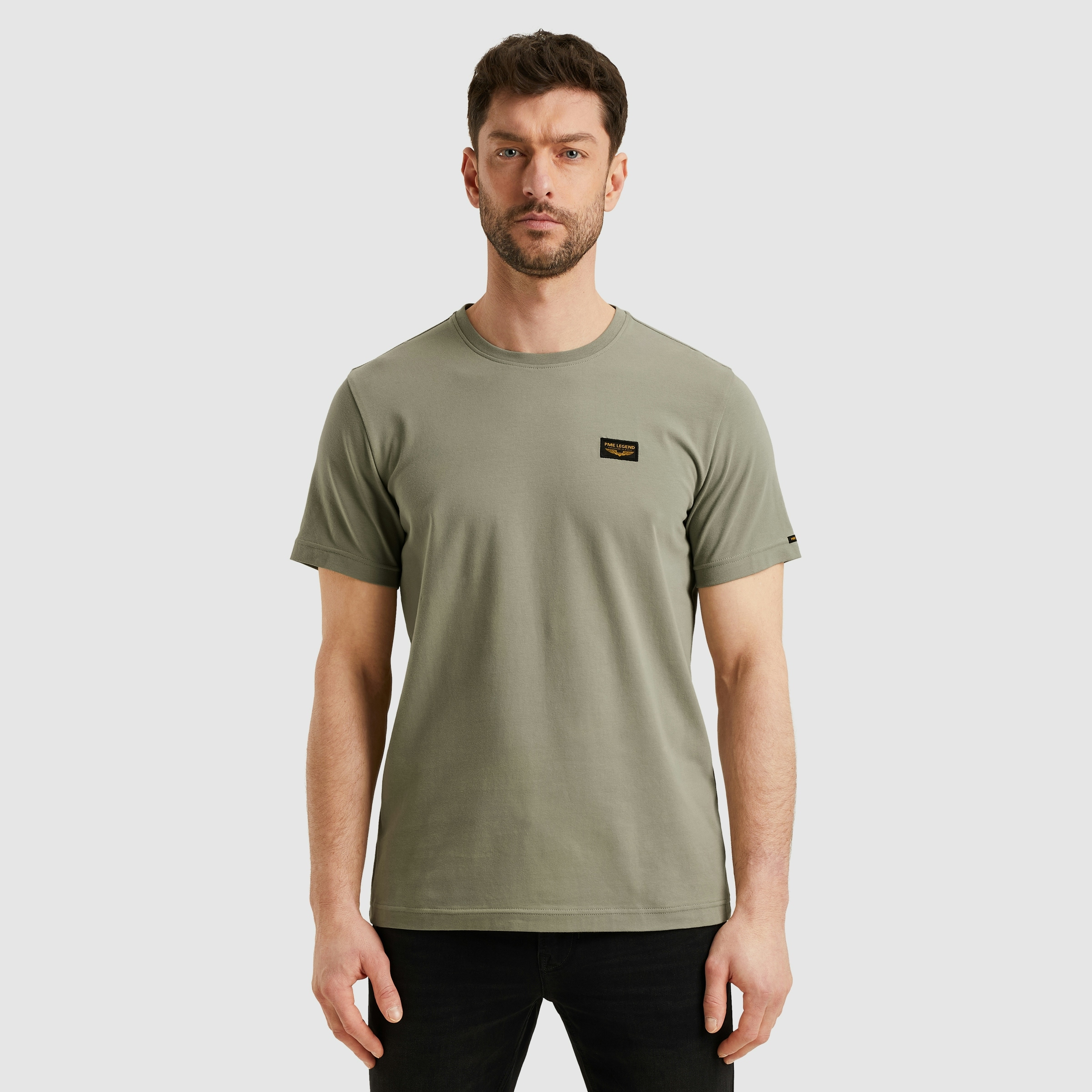PME LEGEND T-Shirt mit Logobadge günstig online kaufen