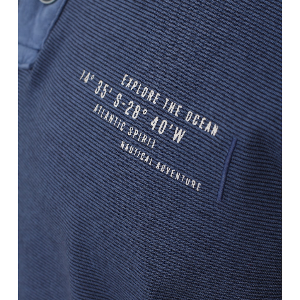 CASAMODA Poloshirt »CASAMODA Polo-Shirt andere Muster«