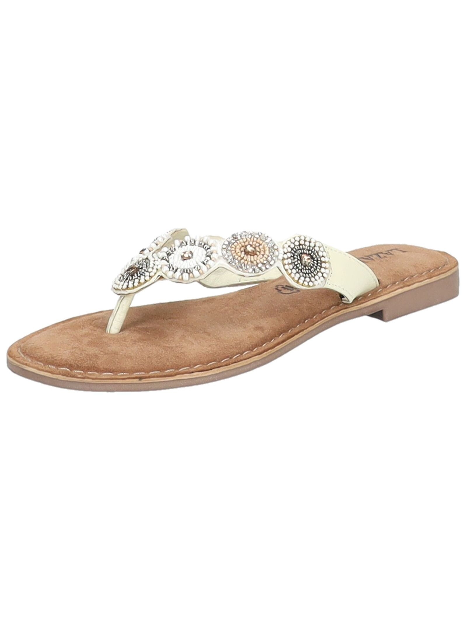 Lazamani Zehentrenner »Lazamani Sandalen Leder/Textil«