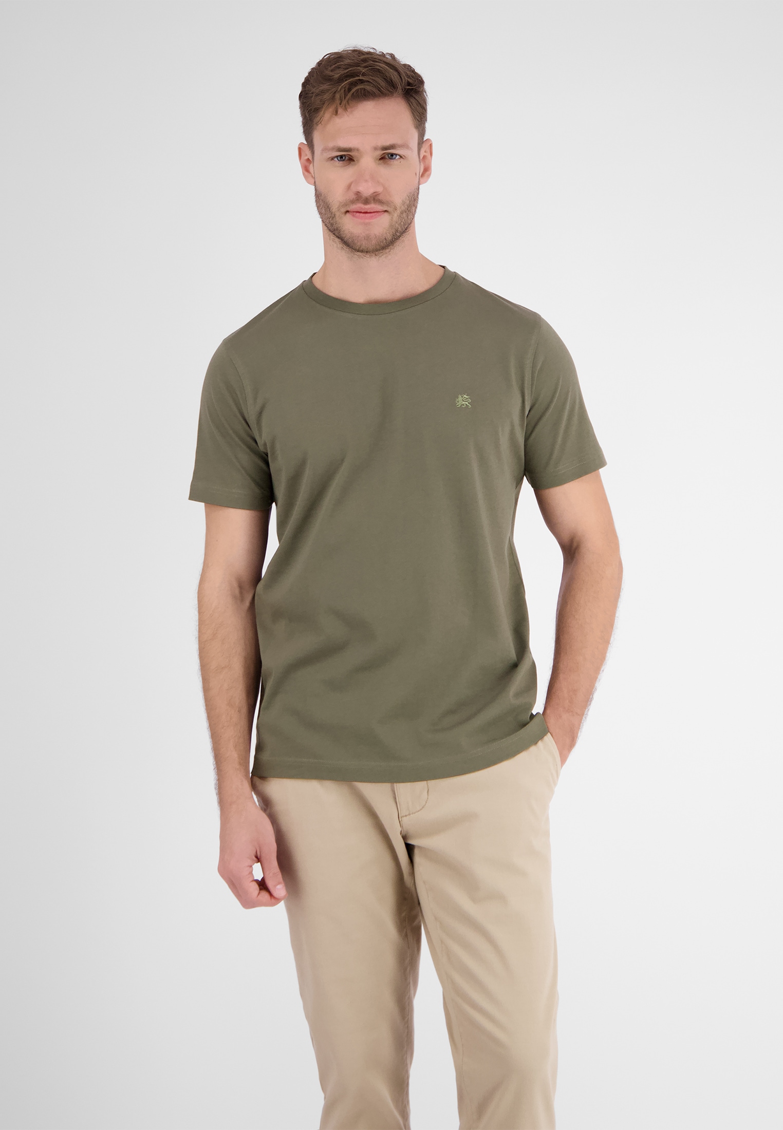 T-Shirt »LERROS Basic T-Shirt in vielen Farben«