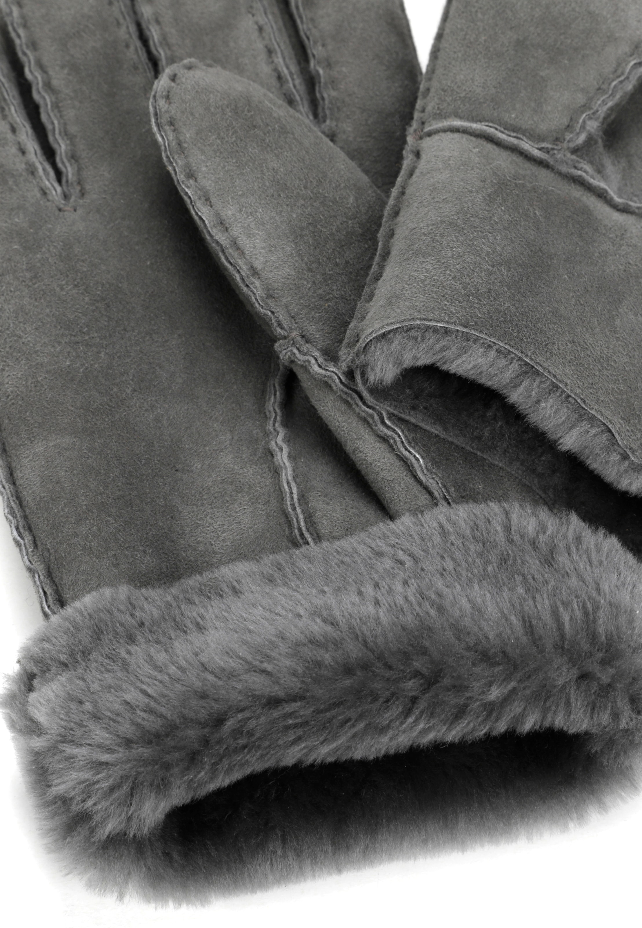 PEARLWOOD Lederhandschuhe »LANA«, (1 Paar), Warm gefüttert, Temperaturregulierend