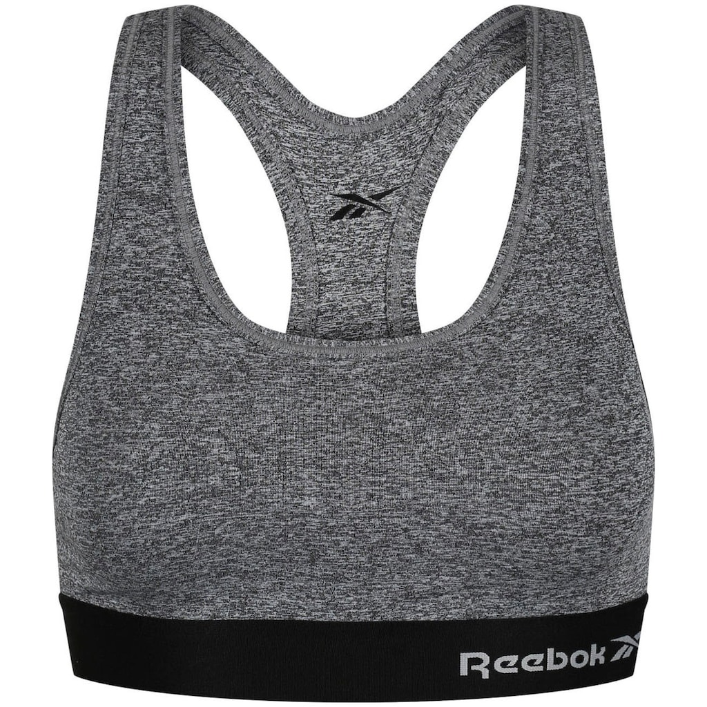 Reebok Bustier »"Simone"«, dehnbarer BH mit Logoschriftzug