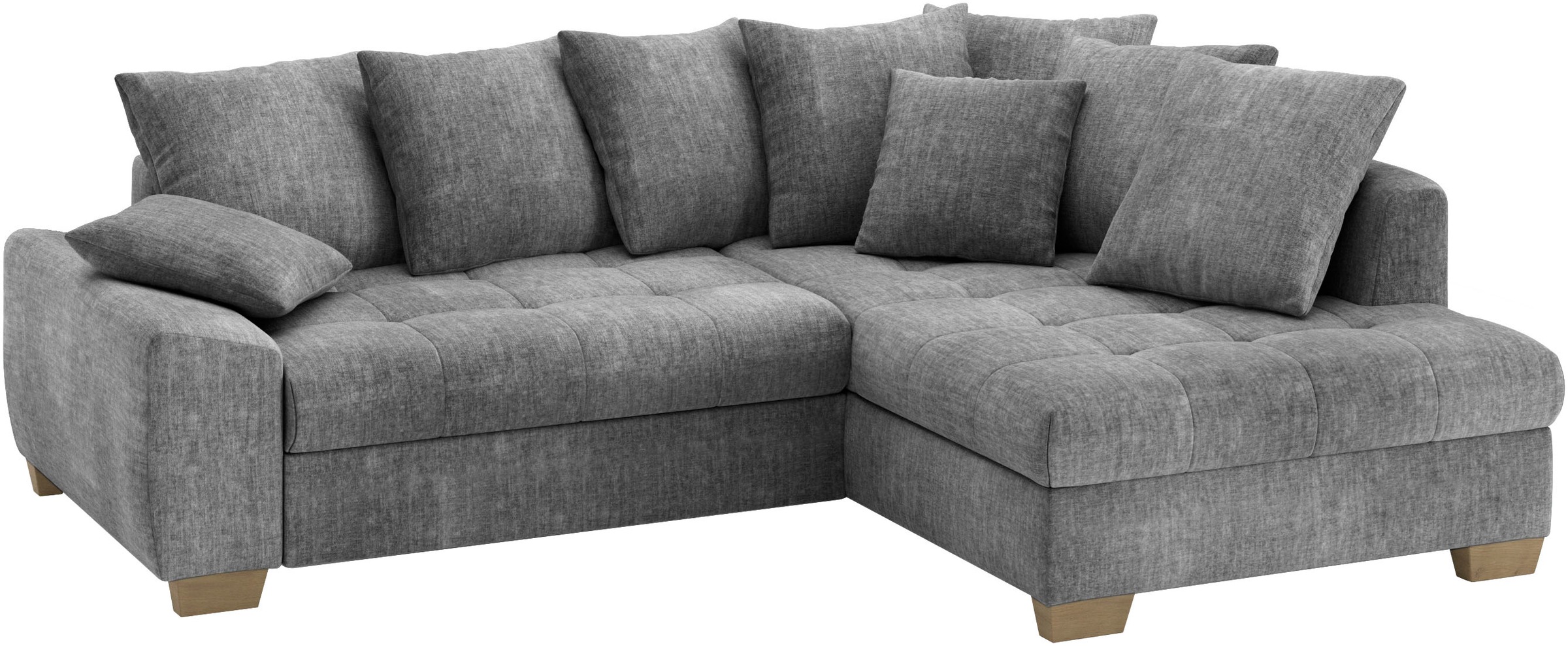 Mr. Couch Ecksofa »Nikita II, L-Form«, Wahlweise mit Kaltschaum, EasyBett, Bettkasten