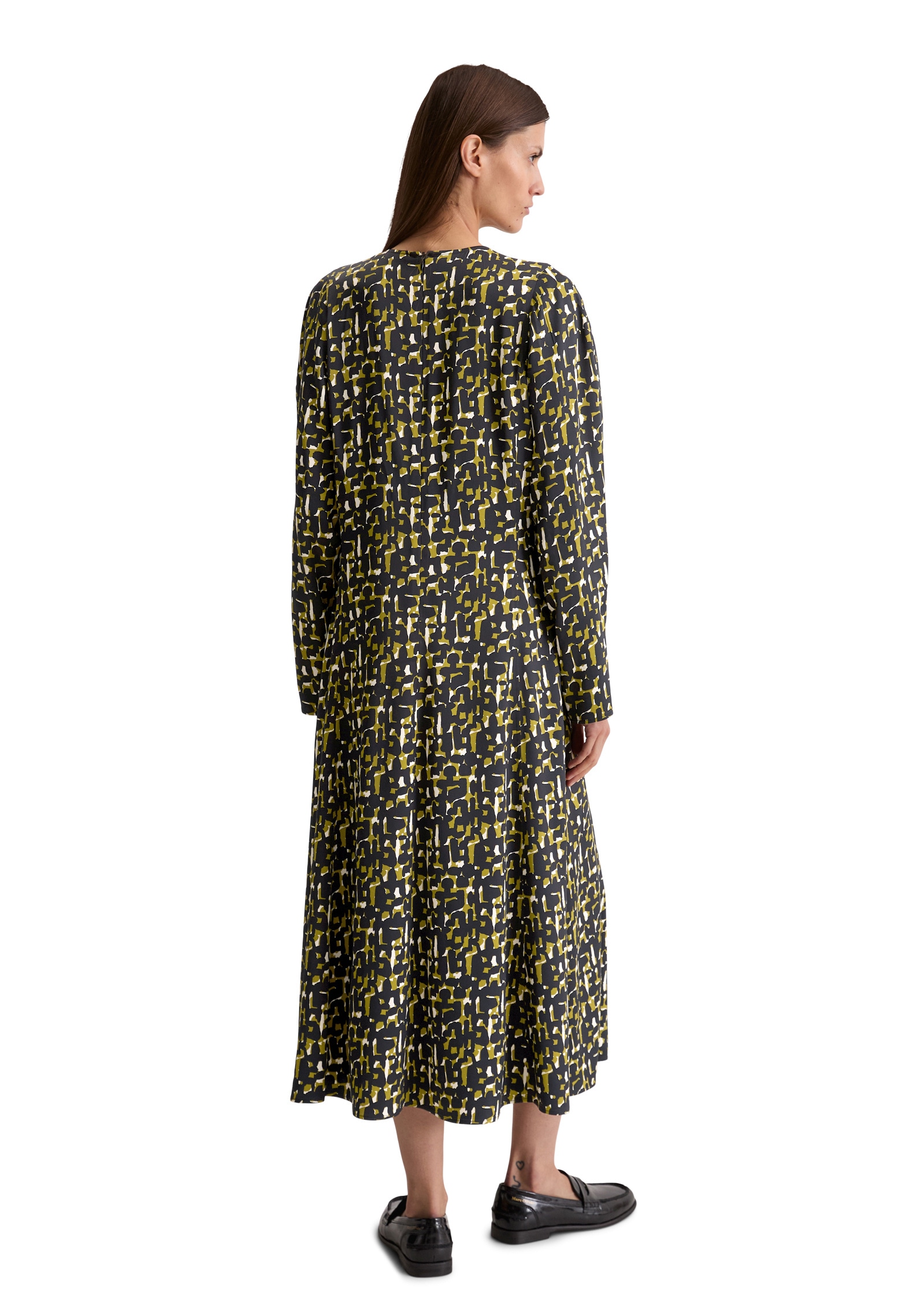 Marc O'Polo Druckkleid »aus Viskose-Stretch-Satin«