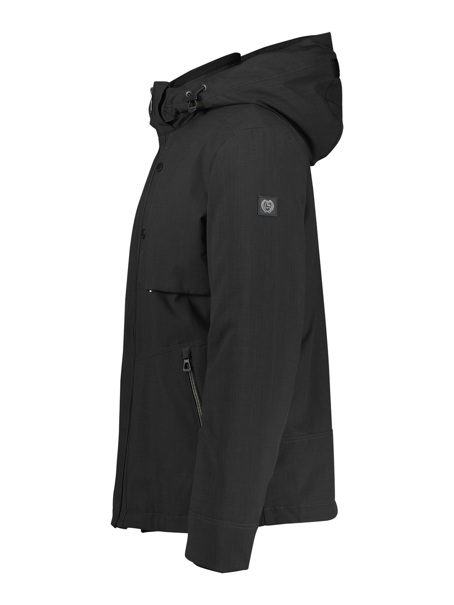 LERROS Blouson »LERROS Herren Blouson in Stukturoptik«, mit Kapuze, Wasser- und windabweisend