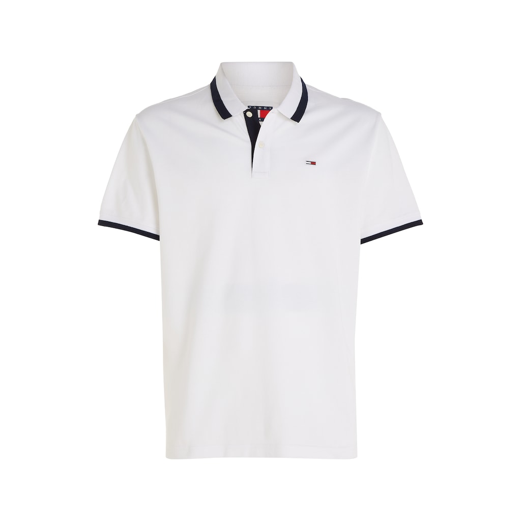 Tommy Jeans Poloshirt »TJM REG SOLID TIPPED POLO«, mit Polokragen