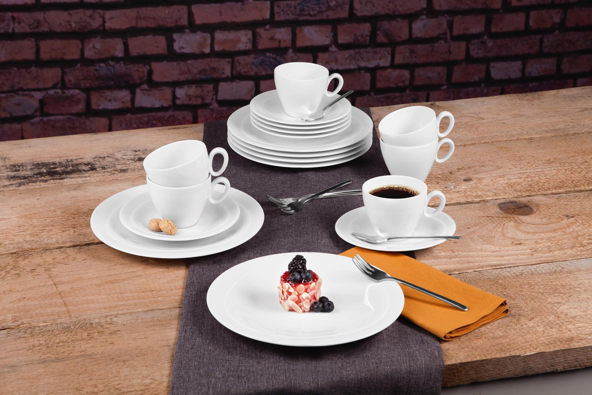 Seltmann Weiden Kaffeeservice »Geschirr-Set Trio«, (Set, 18 tlg.), Made in  Germany, 18 Teile, für 6 Personen | BAUR