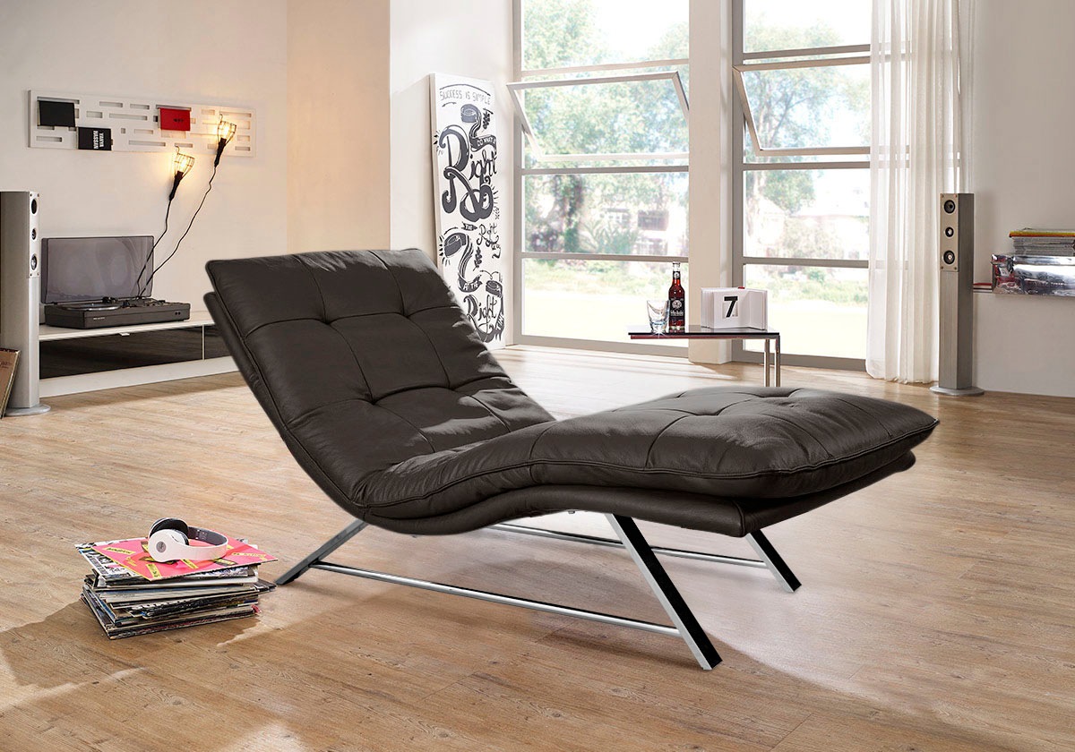 W.SCHILLIG Relaxliege "daily dreams", in Waffelkissen-Optik, wahlweise mit günstig online kaufen