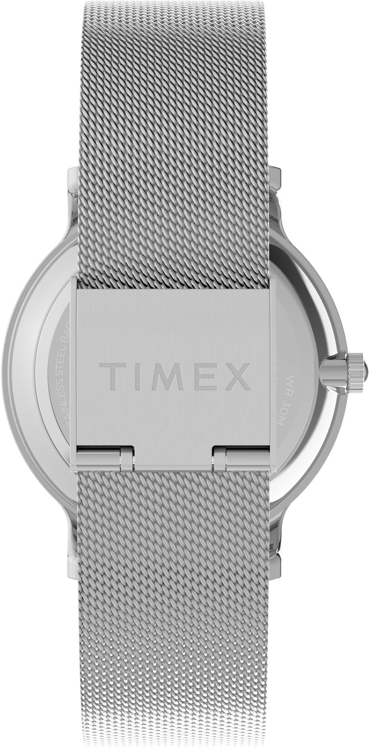 Timex Quarzuhr »TRANSCEND«, Armbanduhr, Damenuhr,Edelstahlarmband,analog