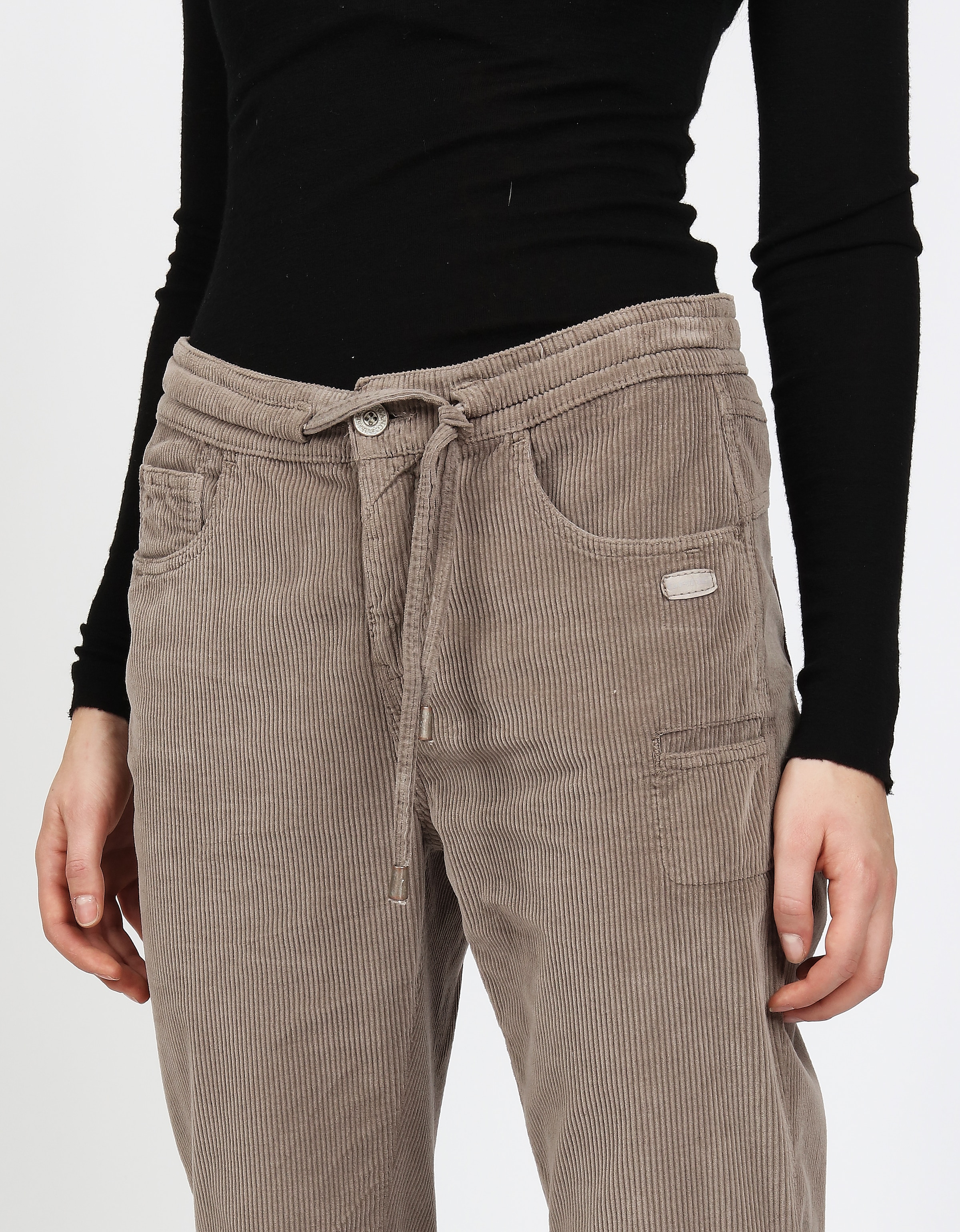 GANG Cordhose »94AMELIE JOGGER«  mit Tunnelzug am Bund