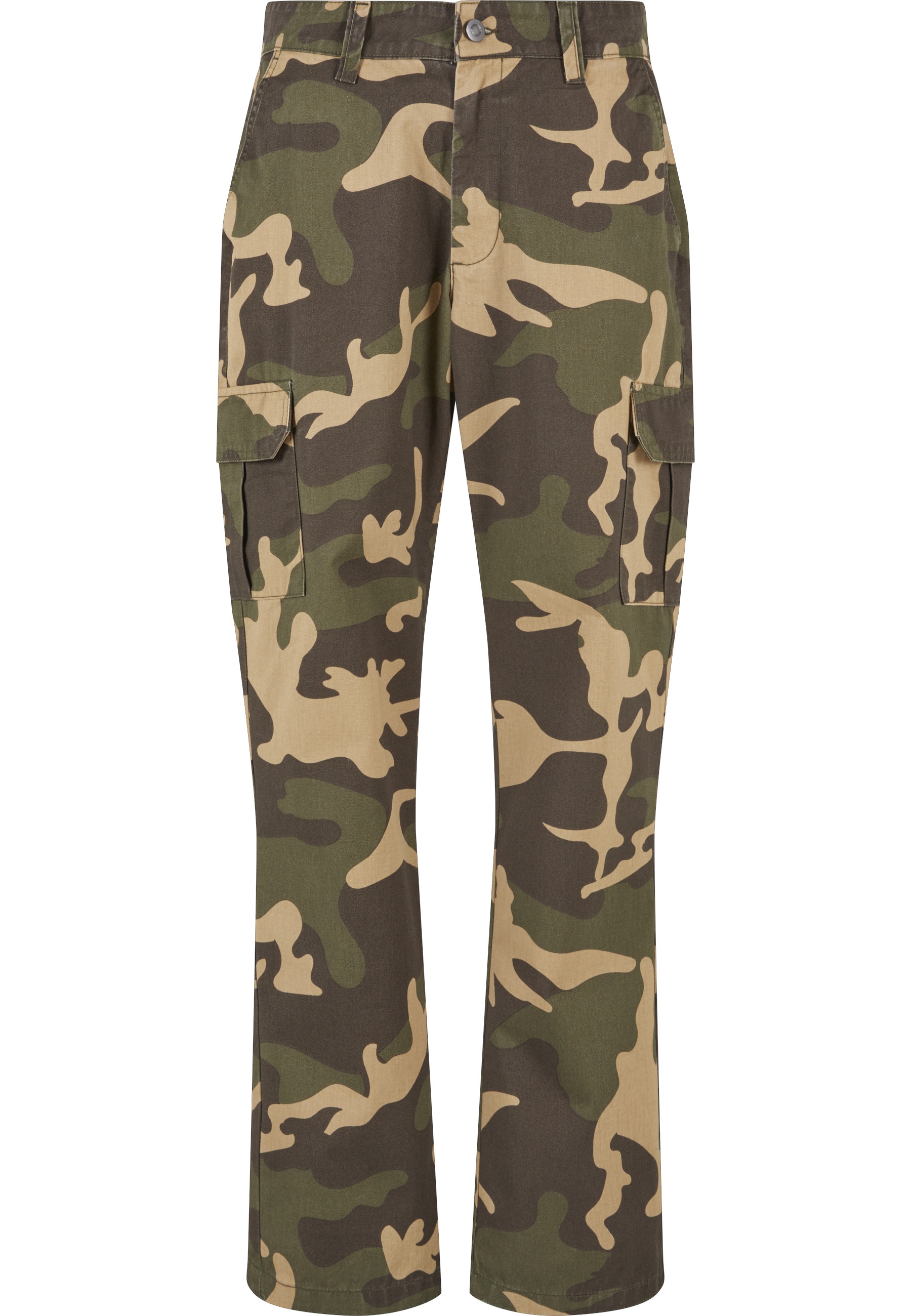 URBAN CLASSICS Cargohose "Urban Classics Herren Straight Leg Camo Cargo Pan günstig online kaufen