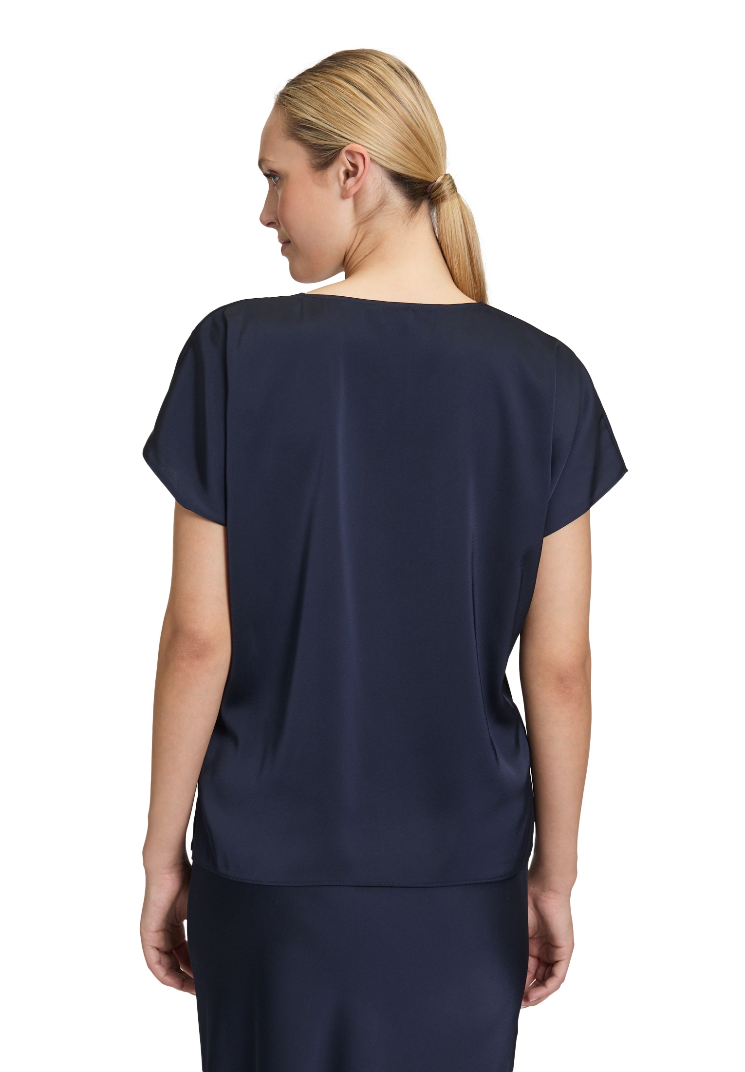 Vera Mont Satinbluse »Vera Mont Satin-Bluse mit V-Ausschnitt«