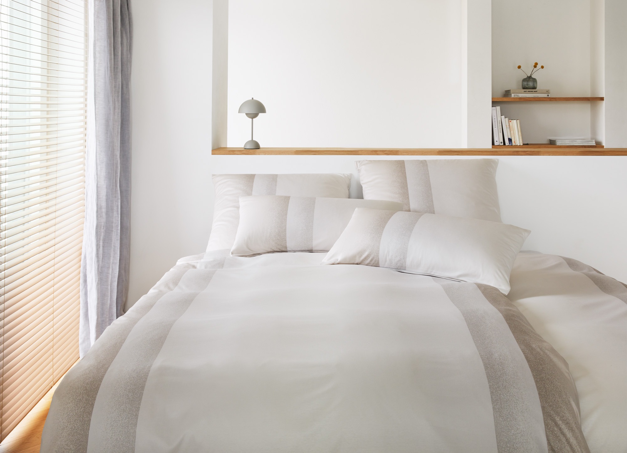 Elegante Bettwäsche "Silhouette" 2 Stk. angenehmes Hautgefühl günstig online kaufen