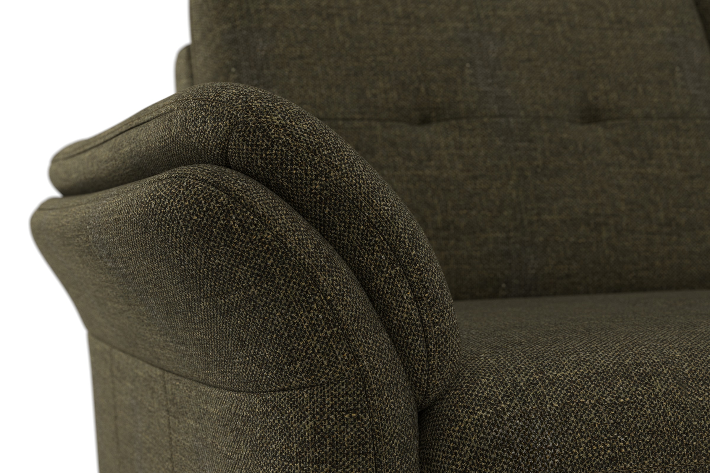 sit&more 3-Sitzer »Göteborg«, inklusive Sitztiefenverstellung und Federkern
