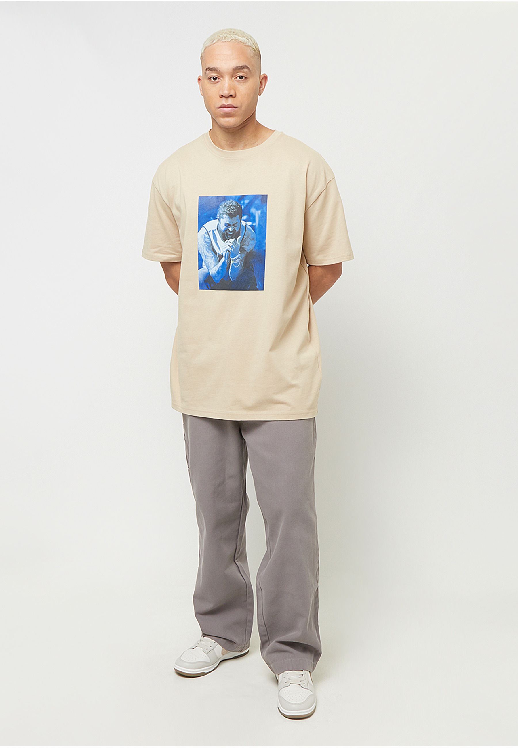 Merchcode T-Shirt »Merchcode Post Malone Tracklist Oversize Tee« 1 Stk.