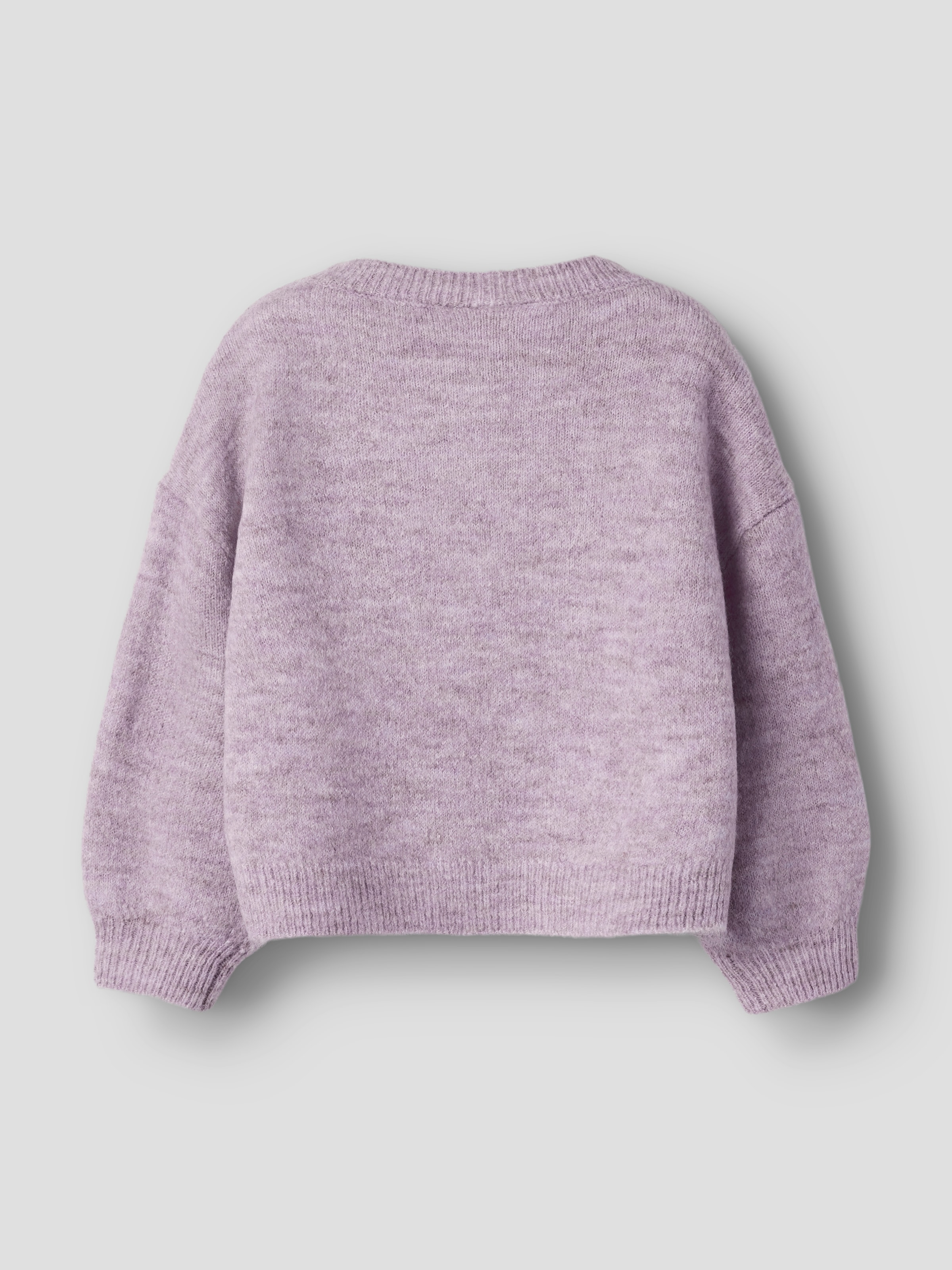 Name It Strickpullover »NMFOGUSSE LS KNIT« Materialmix, Strickmuster