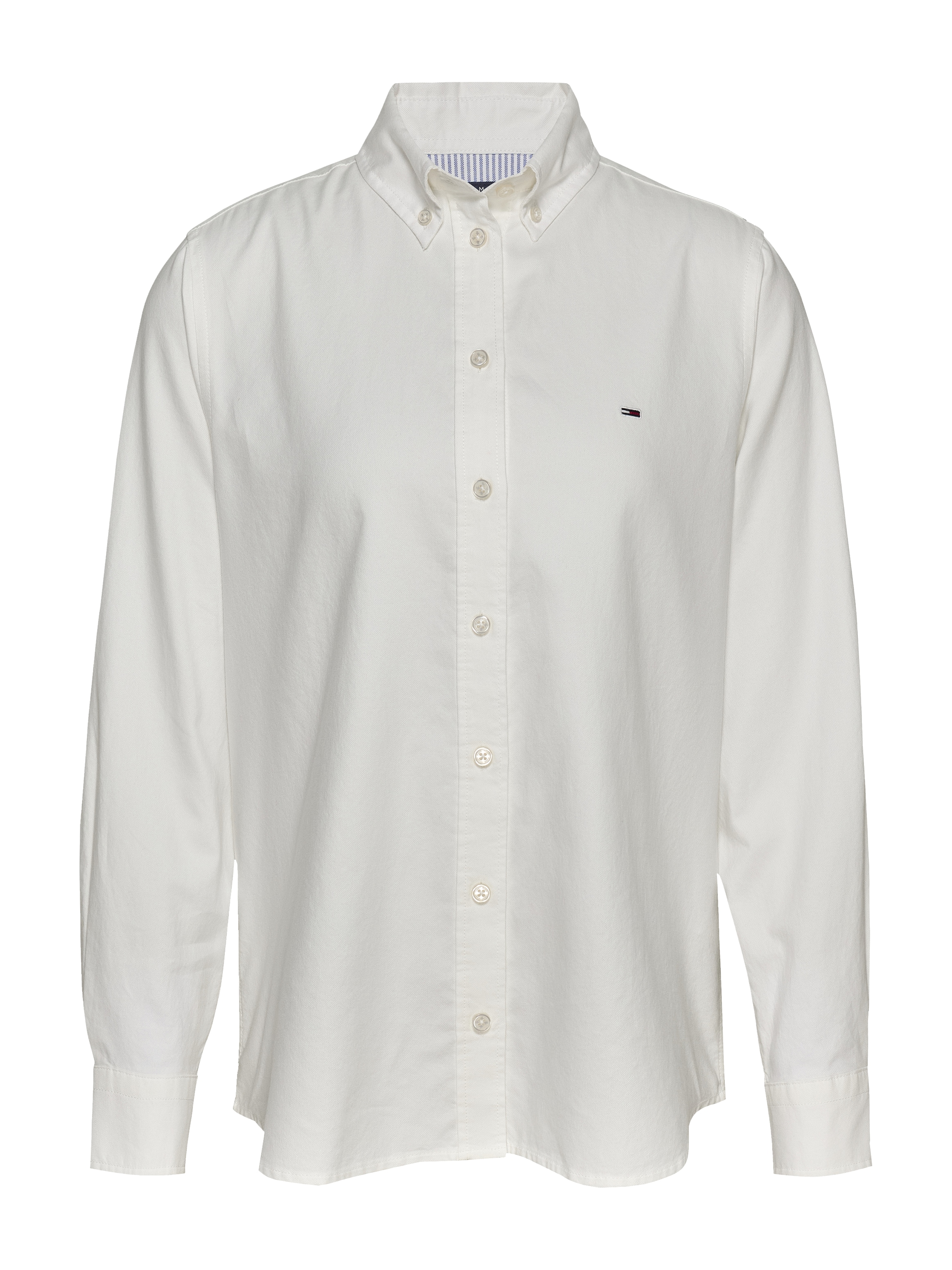 Tommy Jeans Hemdbluse »TJW REG OXFORD SHIRT«, mit Logostickerei