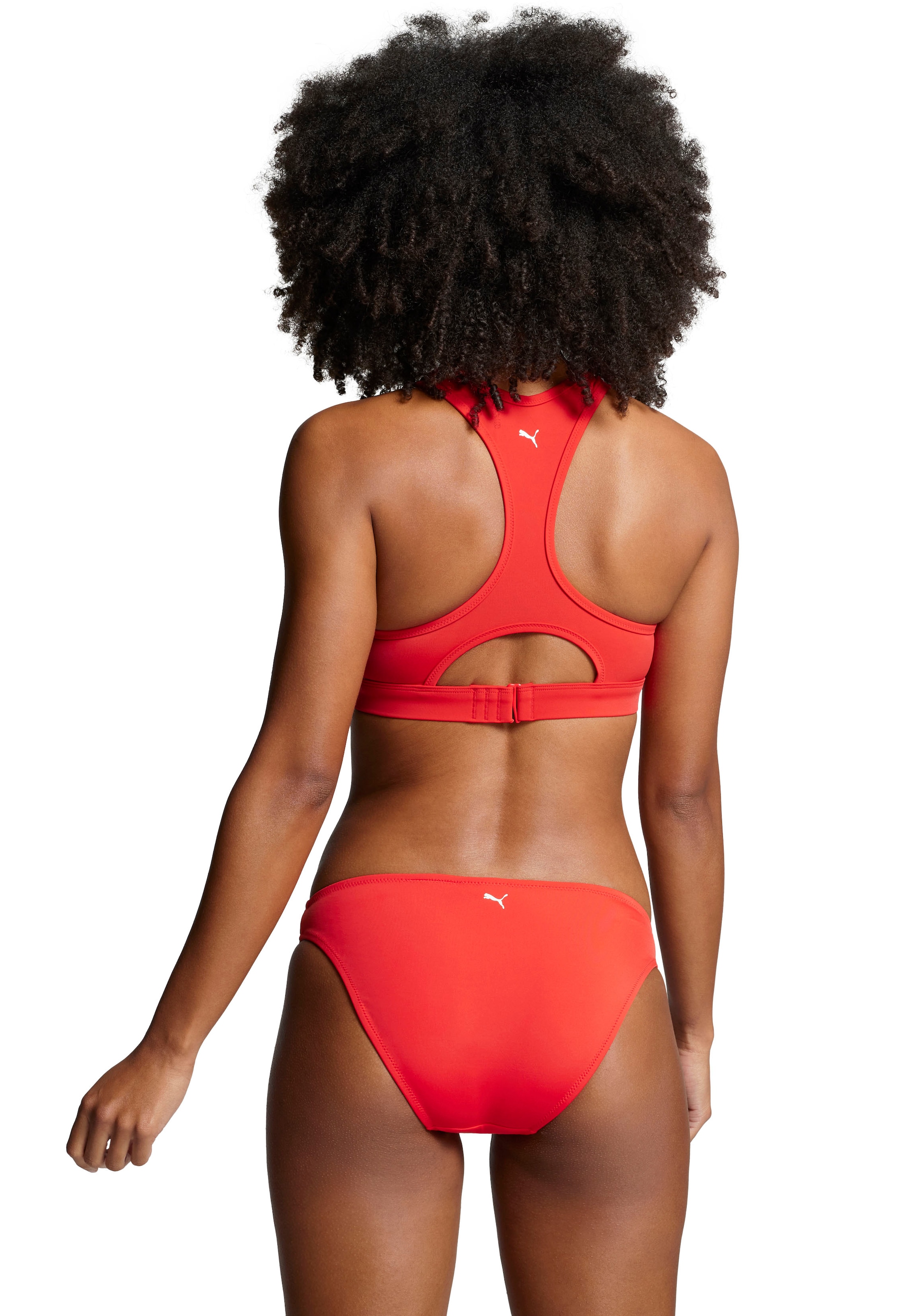 PUMA Bustier-Bikini-Top, mit Racerback-Rücken