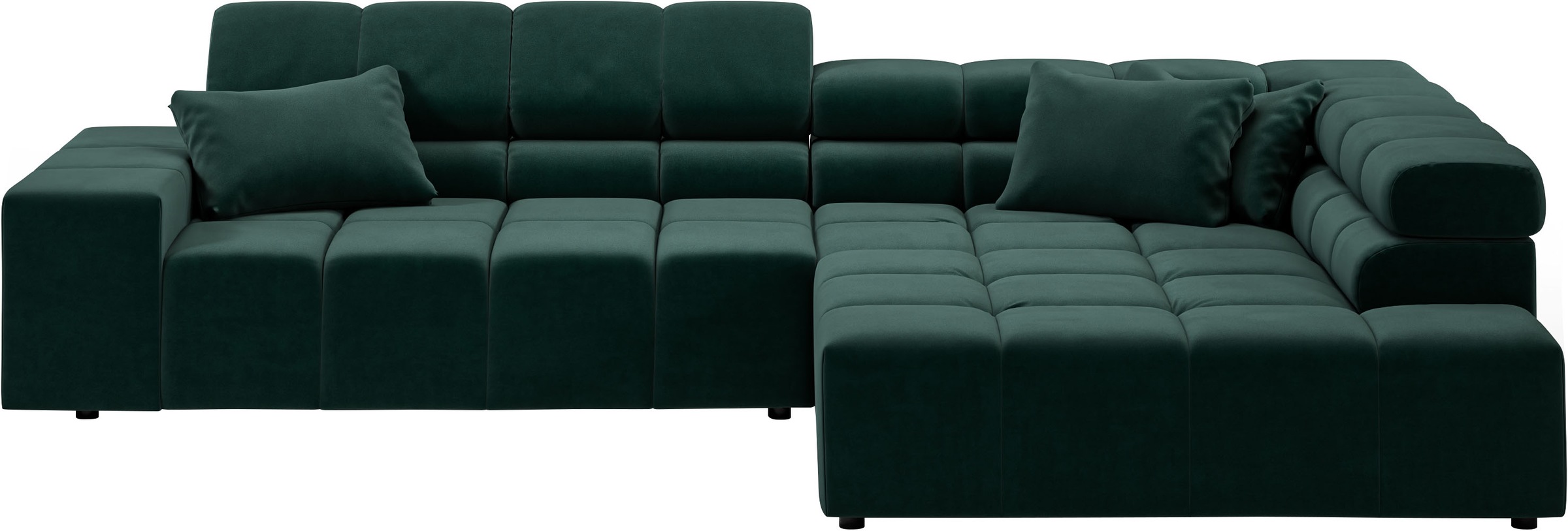 INOSIGN Ecksofa "Ancona incl. Kopfteilverstellung, Breite 319cm, L-Form", w günstig online kaufen