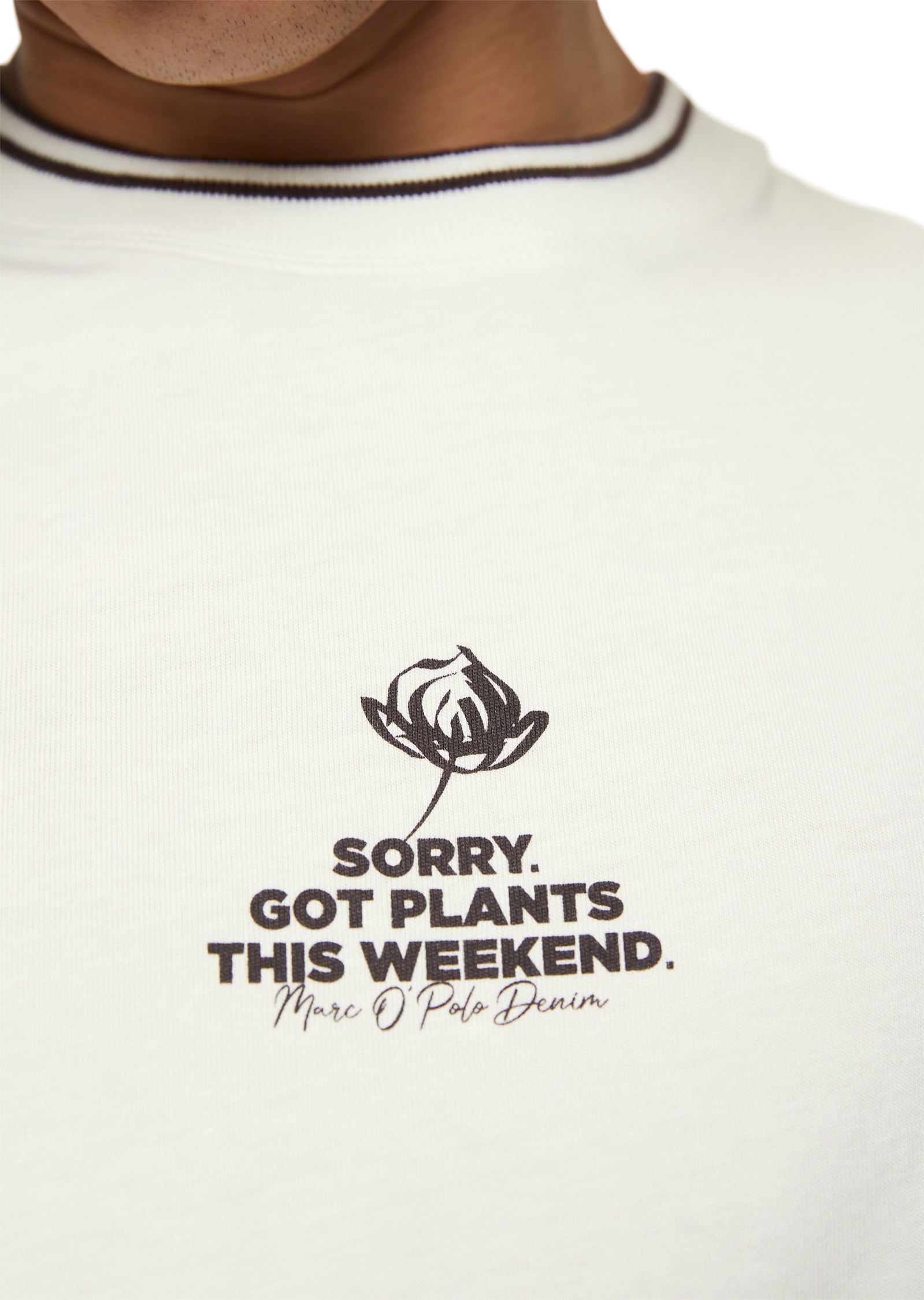 Marc O'Polo DENIM T-Shirt »aus Bio-Baumwolle«