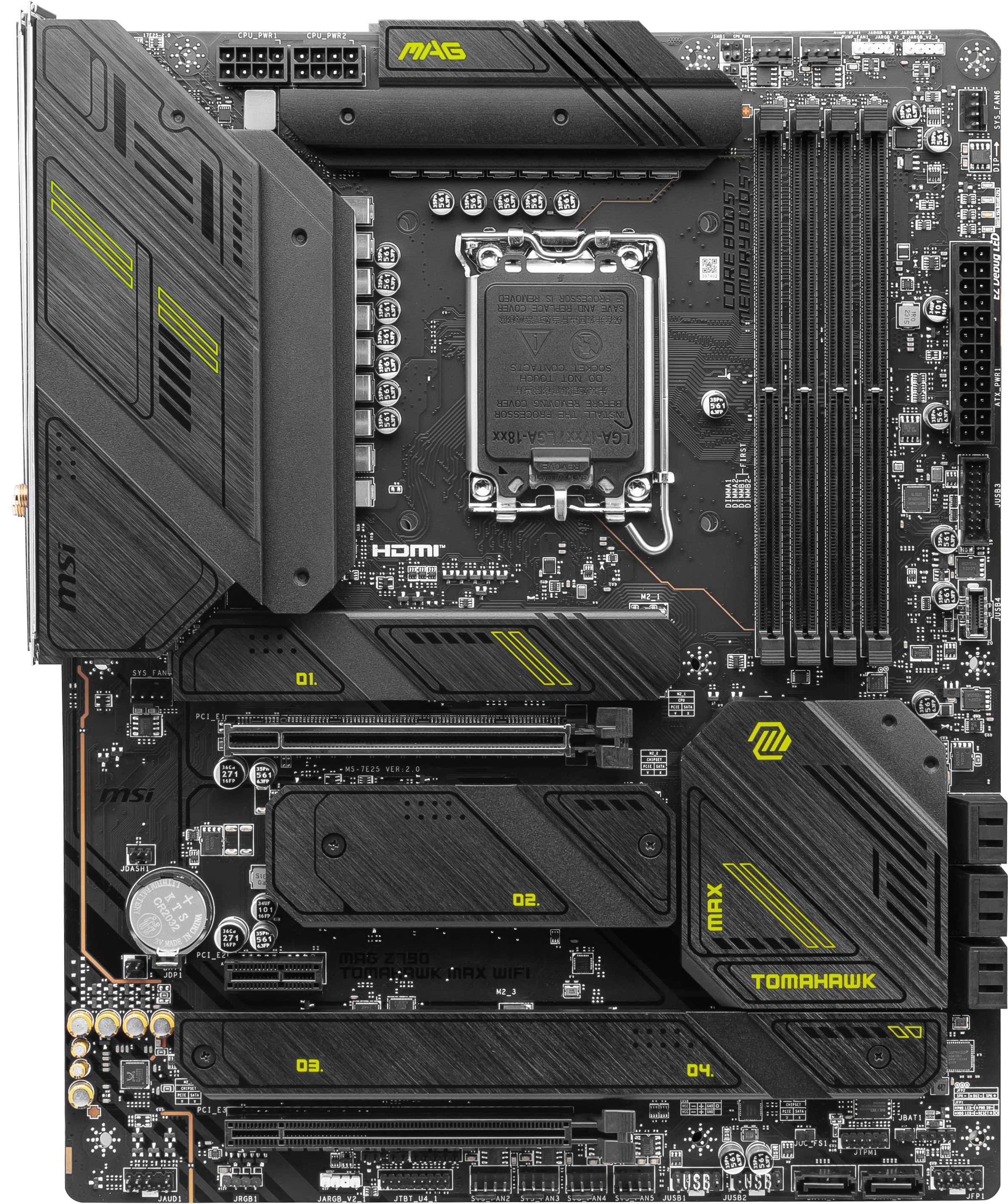 MSI Mainboard »MAG Z790 TOMAHAWK MAX WIFI«