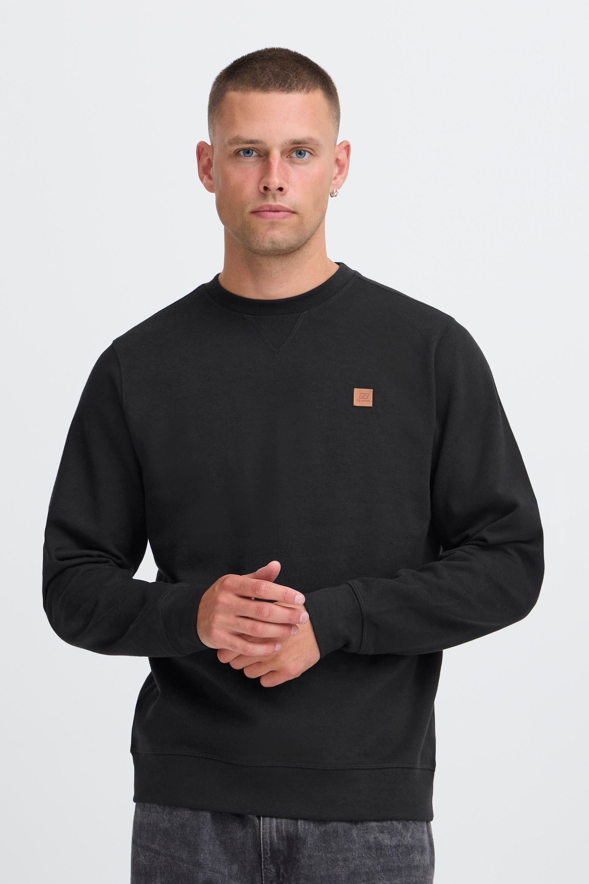 Blend Rundhalspullover "BHPova" Klassischer Sweatpullover mit Rundhalsaussc günstig online kaufen